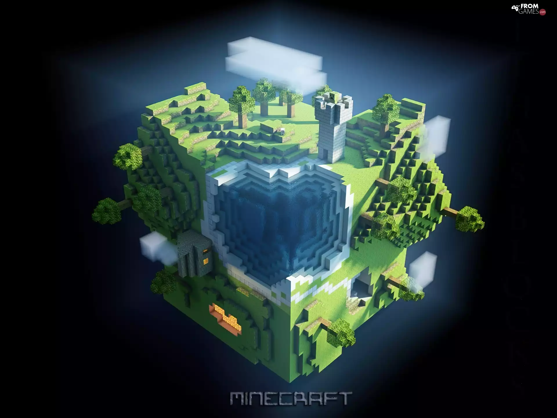 Minecraft, world, Games