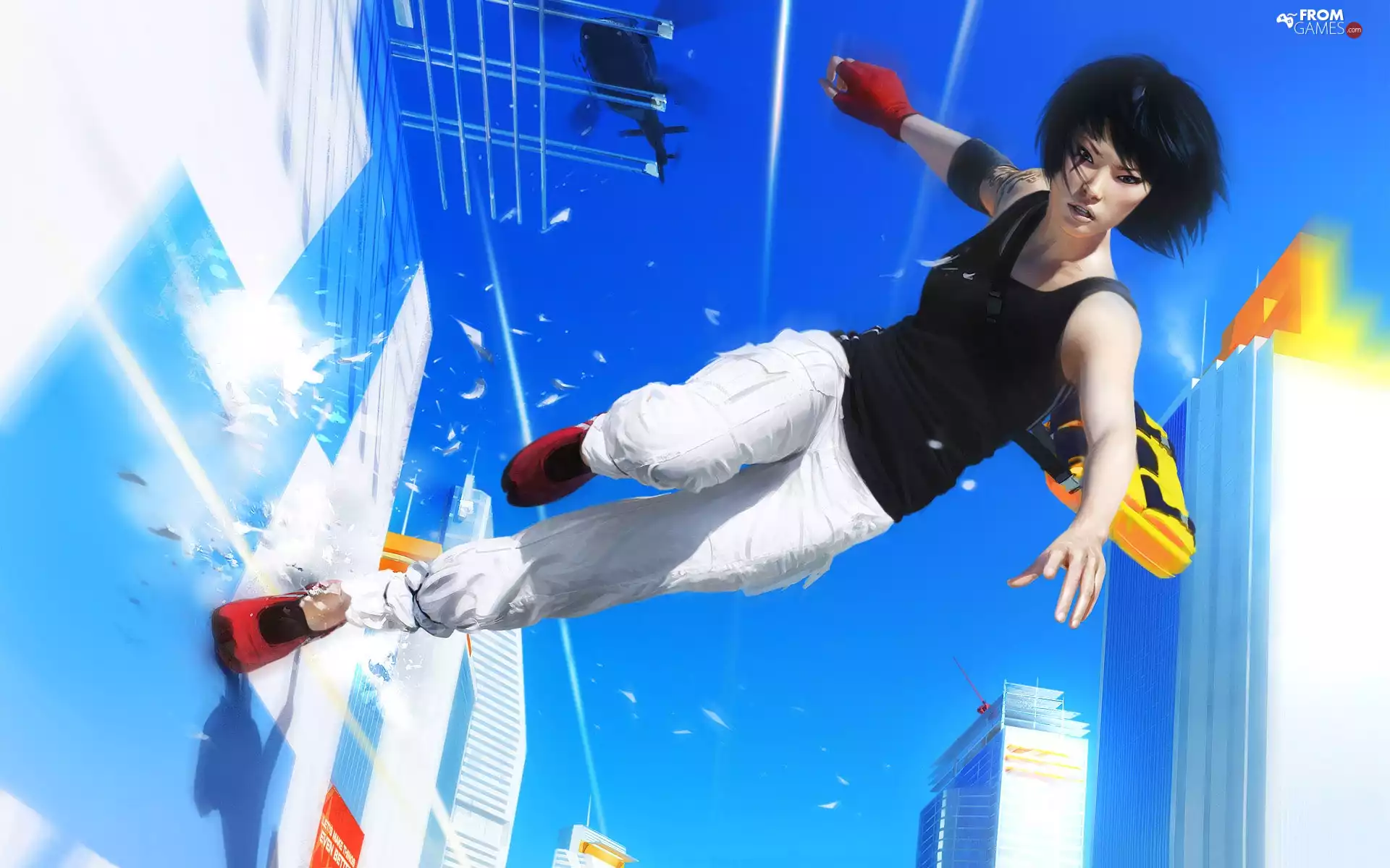 Mirrors Edge, escape