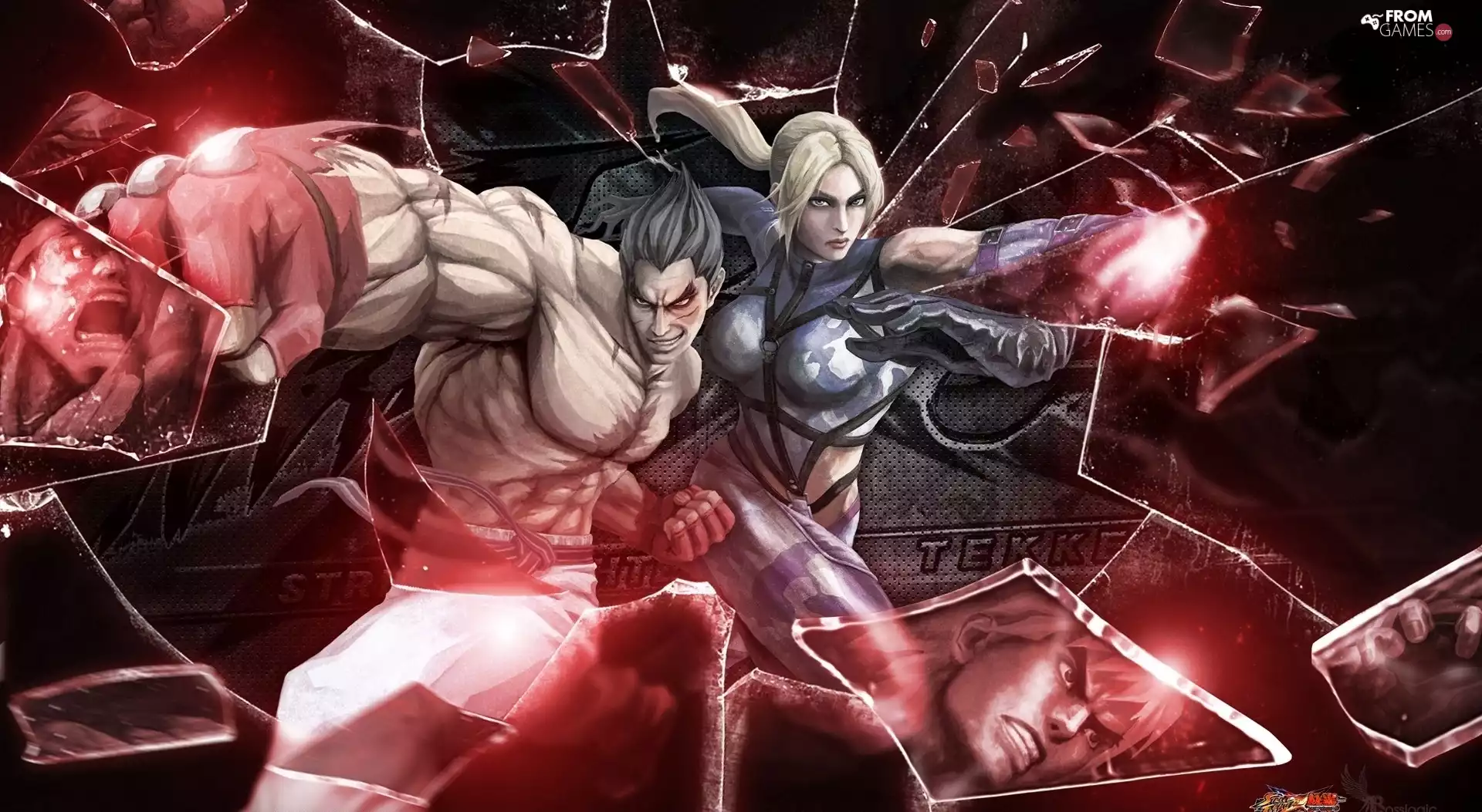 Nina Williams, Street Fighter X Tekken, Kazuya Mishima