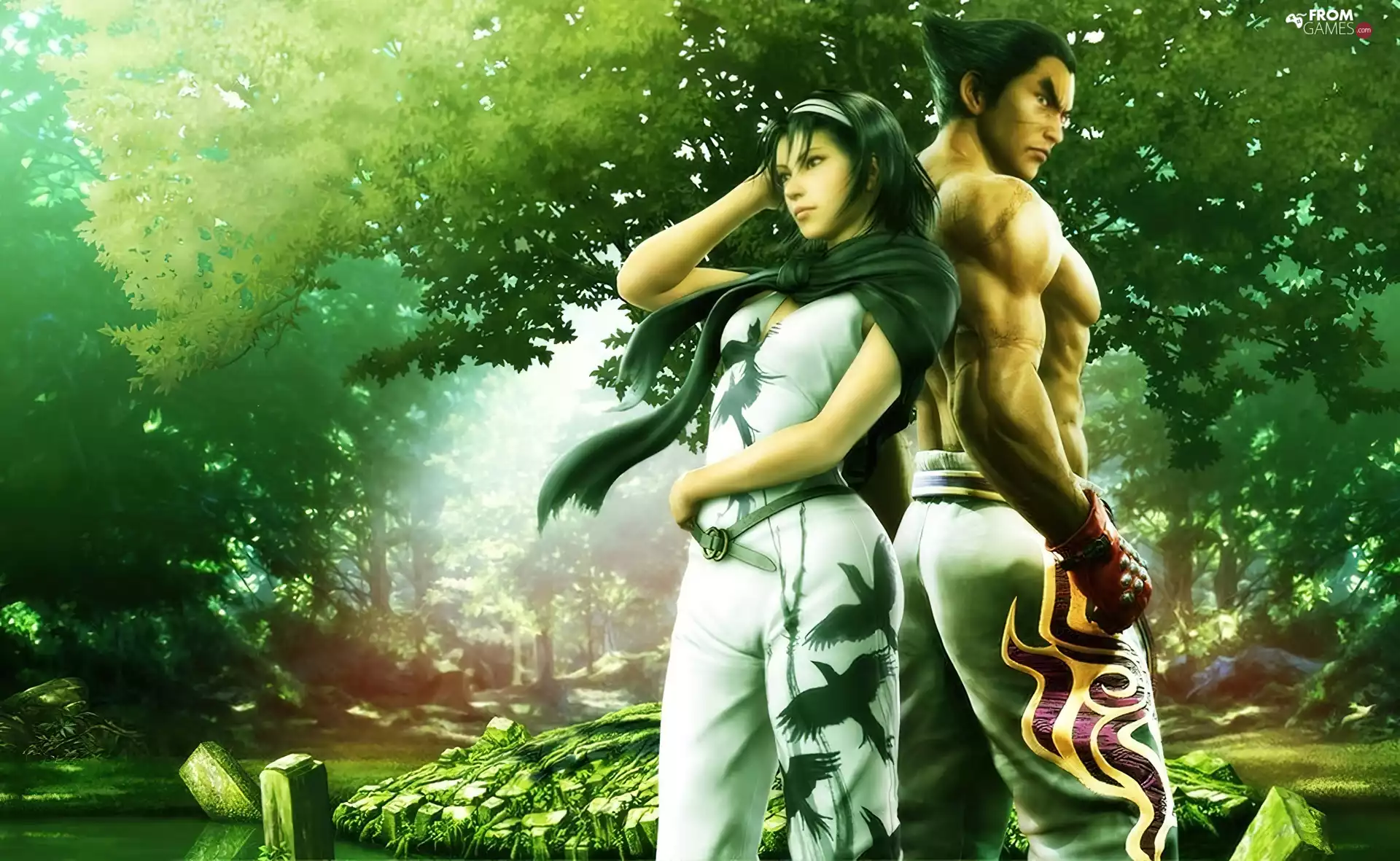 Jun Kazama, Tekken Tag Tournament 2, Kazuya Mishima