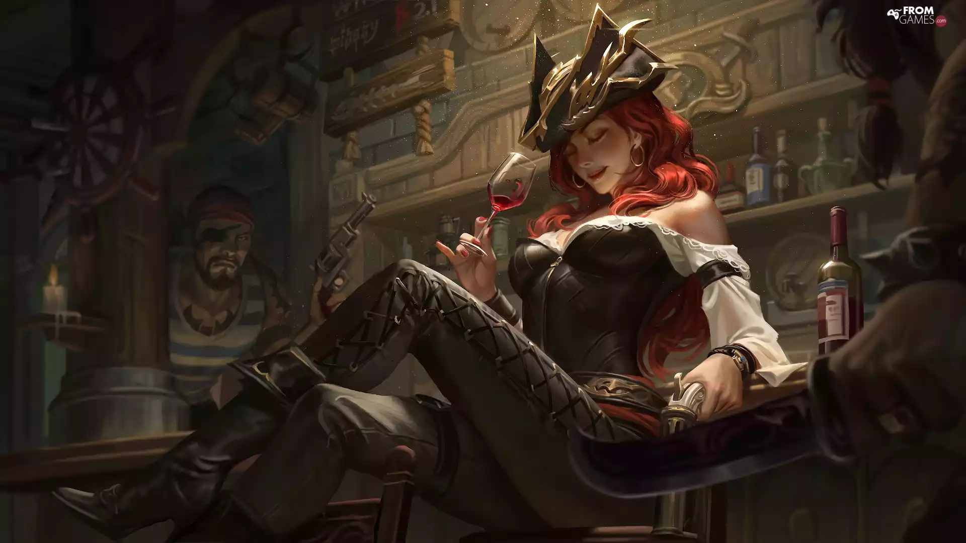 Miss Sarah Fortune, Bounty hunter, League Of Legends, form, Games