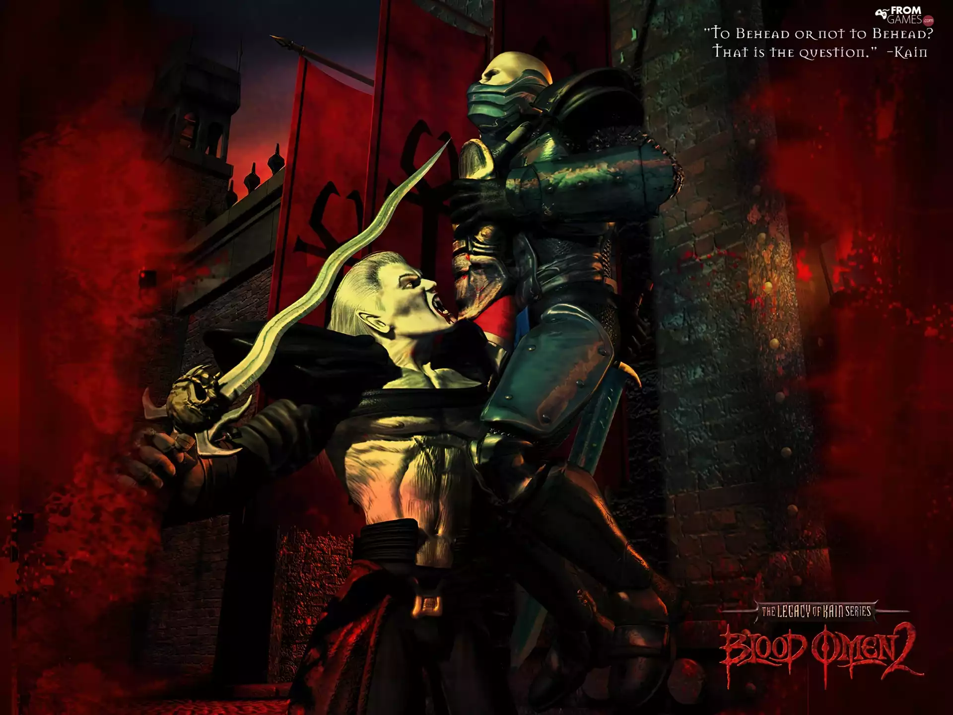 Characters, sword, Legacy Of Kain Bo 2, monster