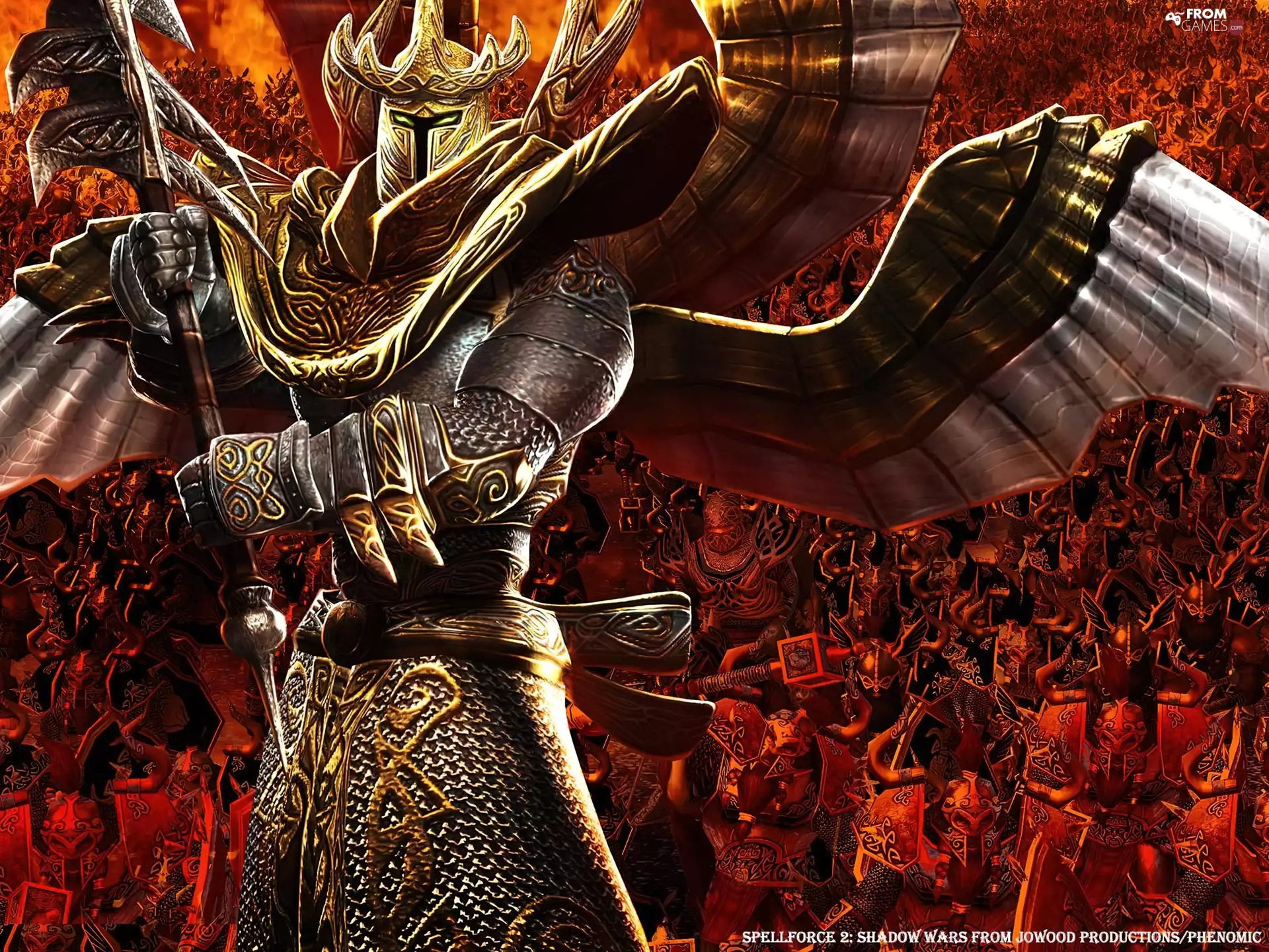 Spellforce, Armor, wings, monster