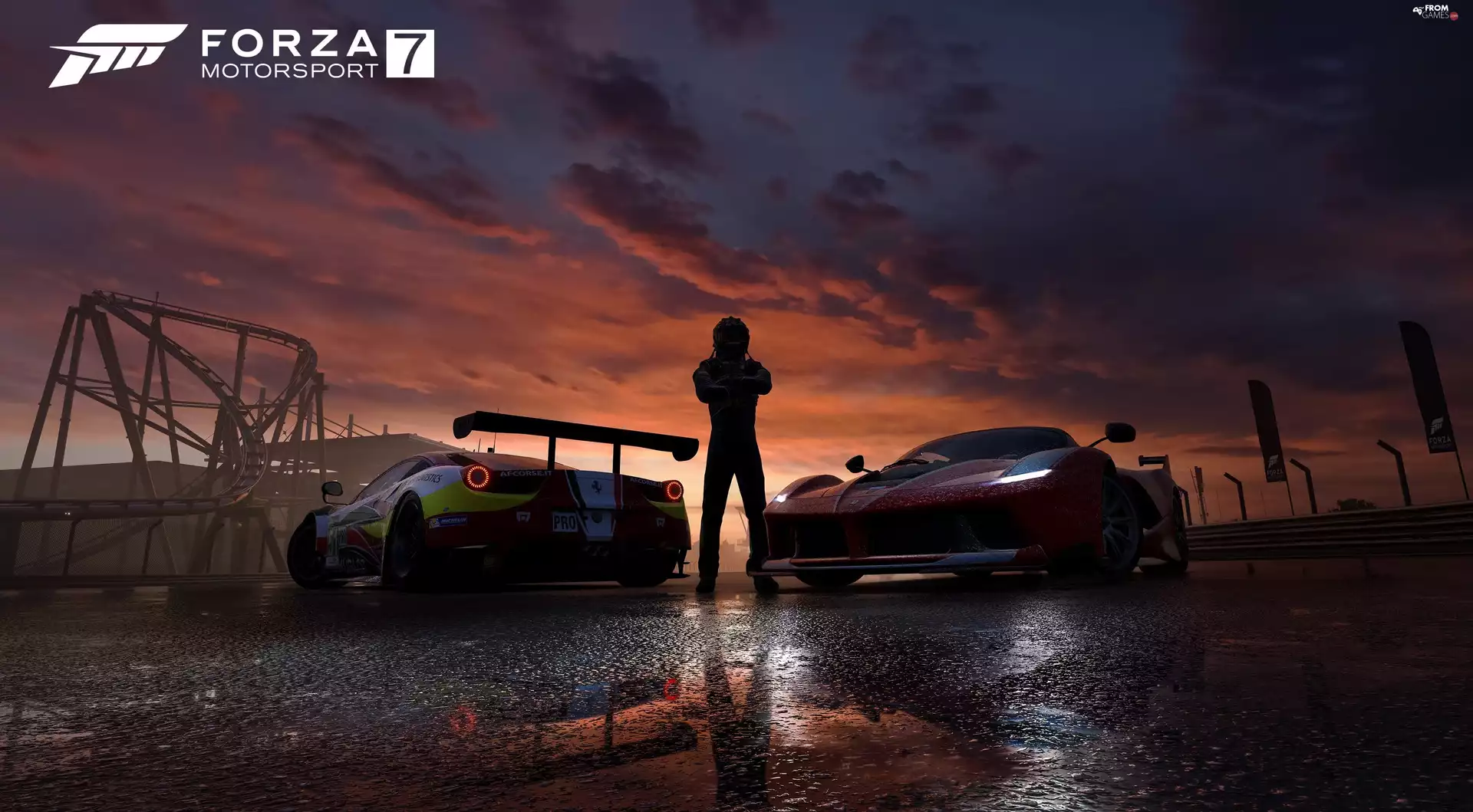 race, player, Forza Motorsport 7, cars, game