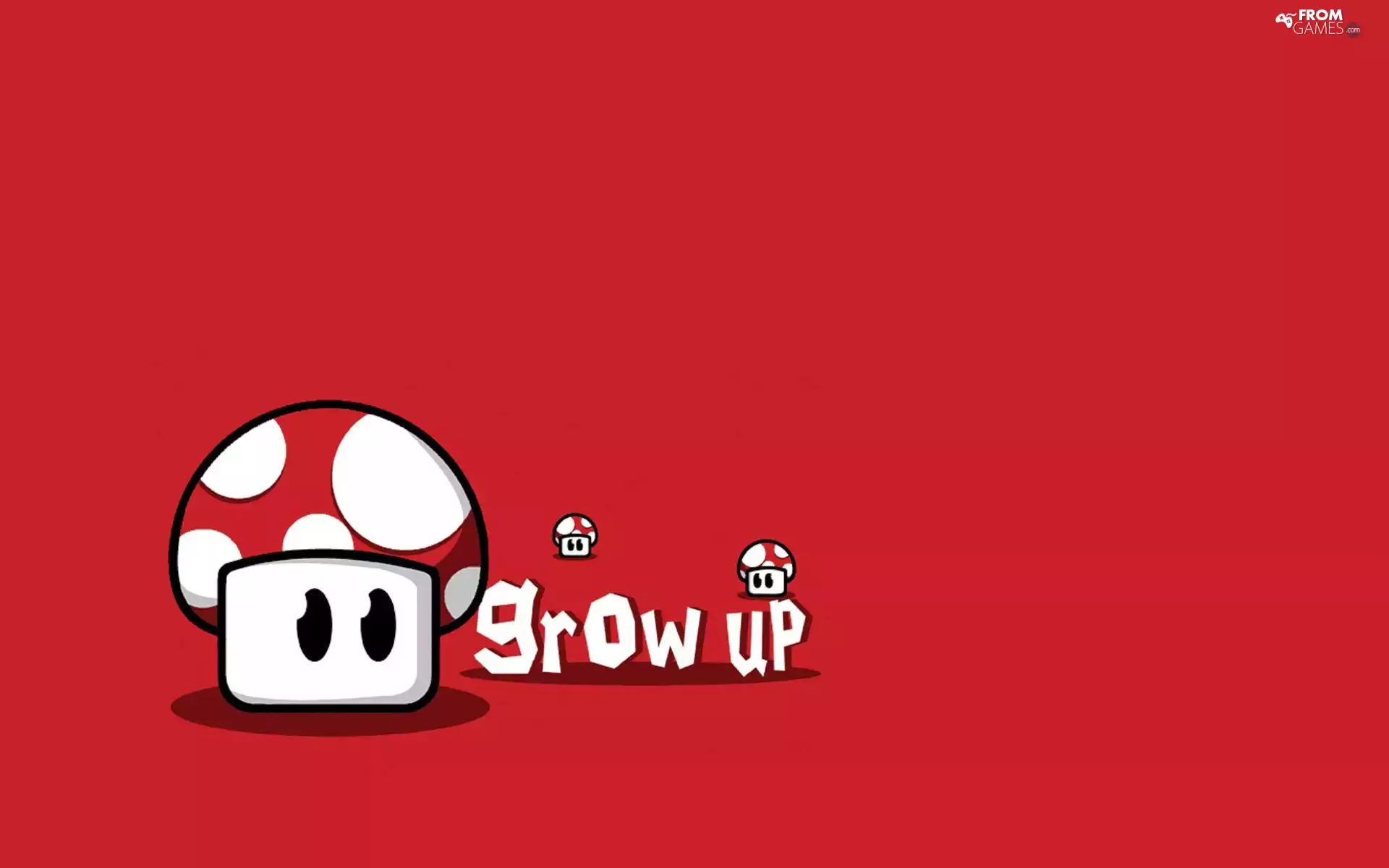 Mario Bros, Red, mushroom