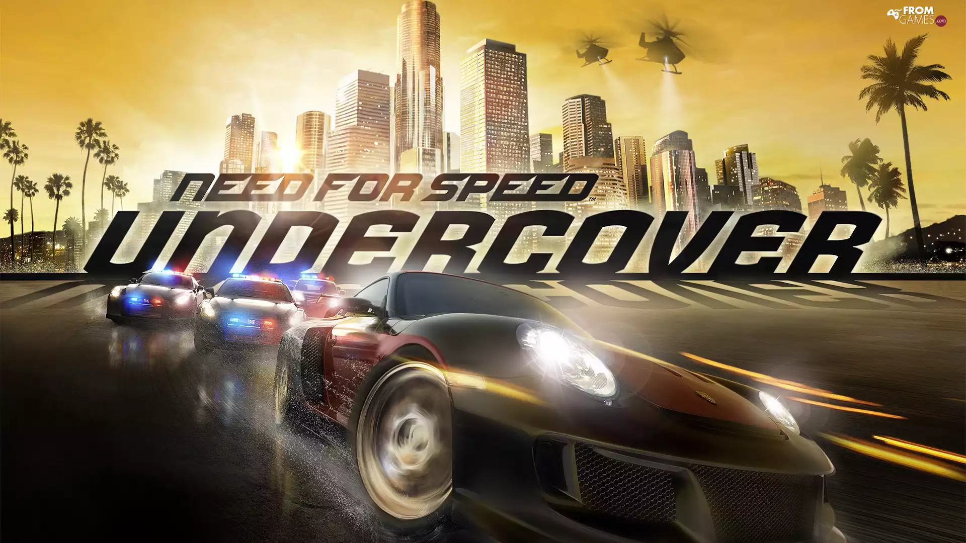 skyscrapers, Need For Speed, cars