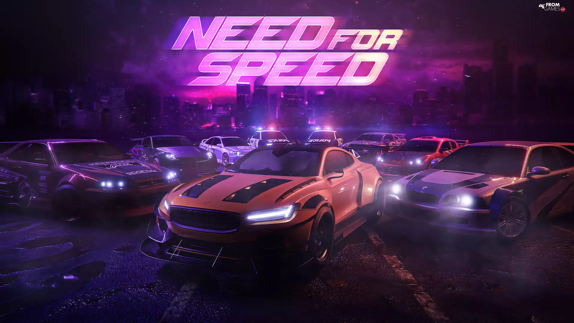 game, cars, parking, Need For Speed