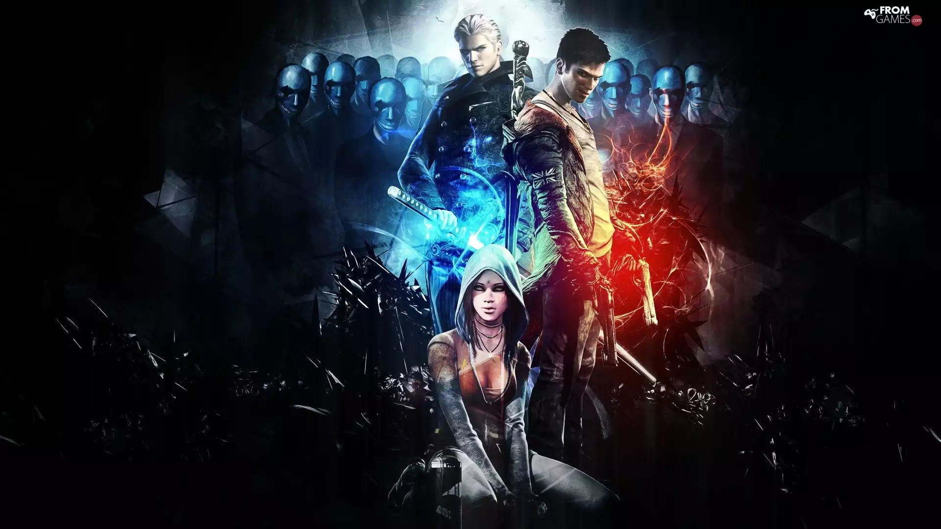 Devil My Cry, Nero, Kat, Dante