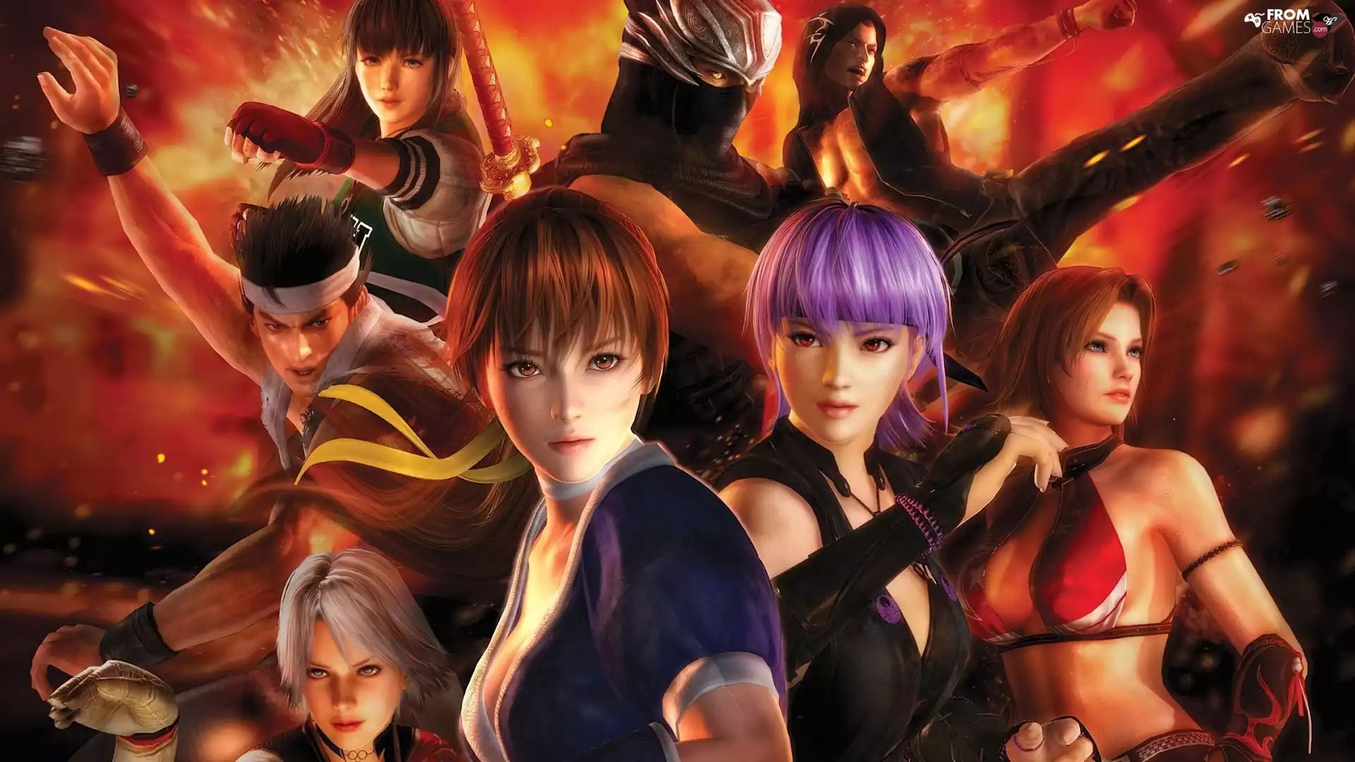 Dead Of Alive 5, Characters