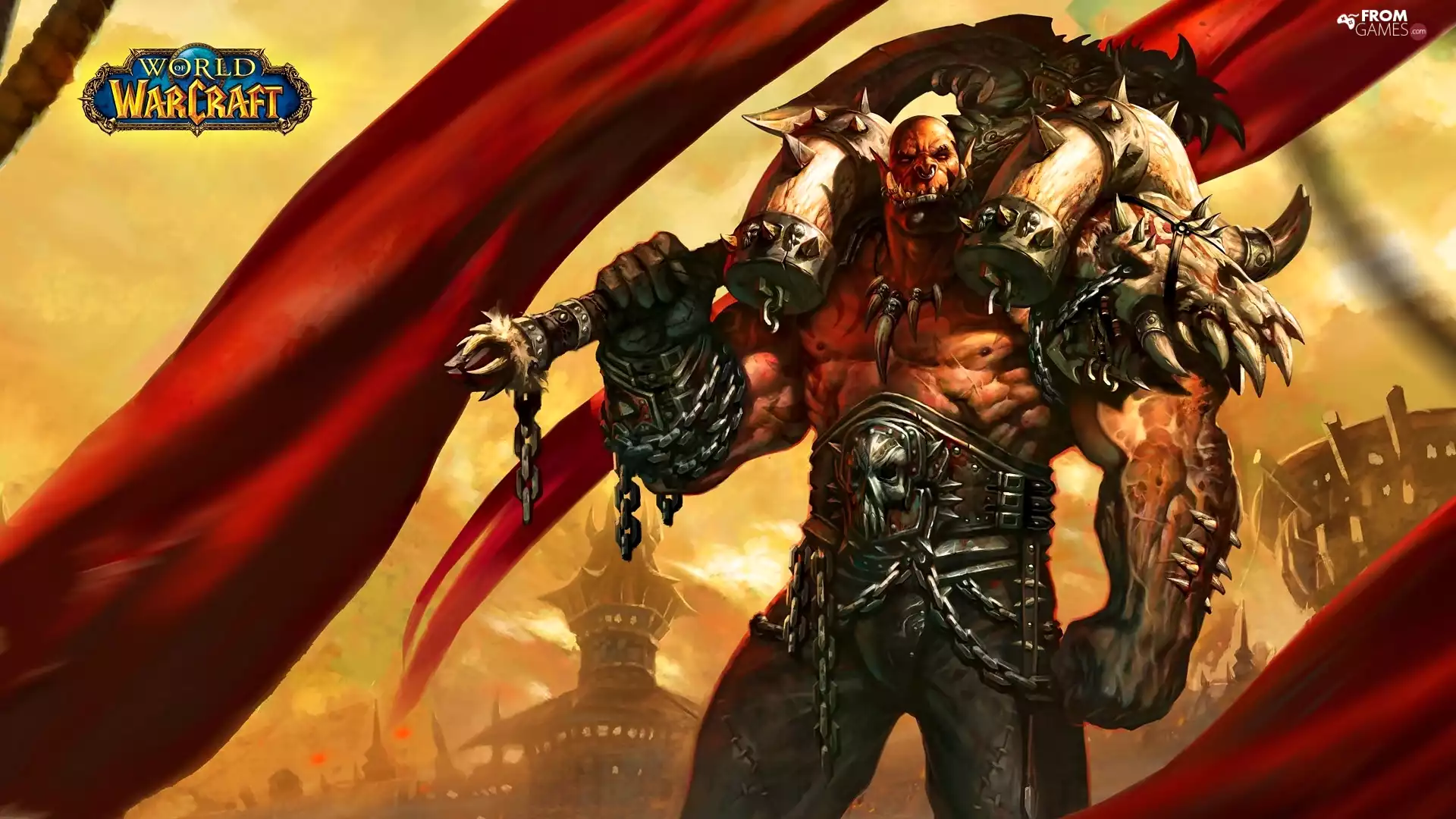 Garrosh Hellscream, World of Warcraft, fighter