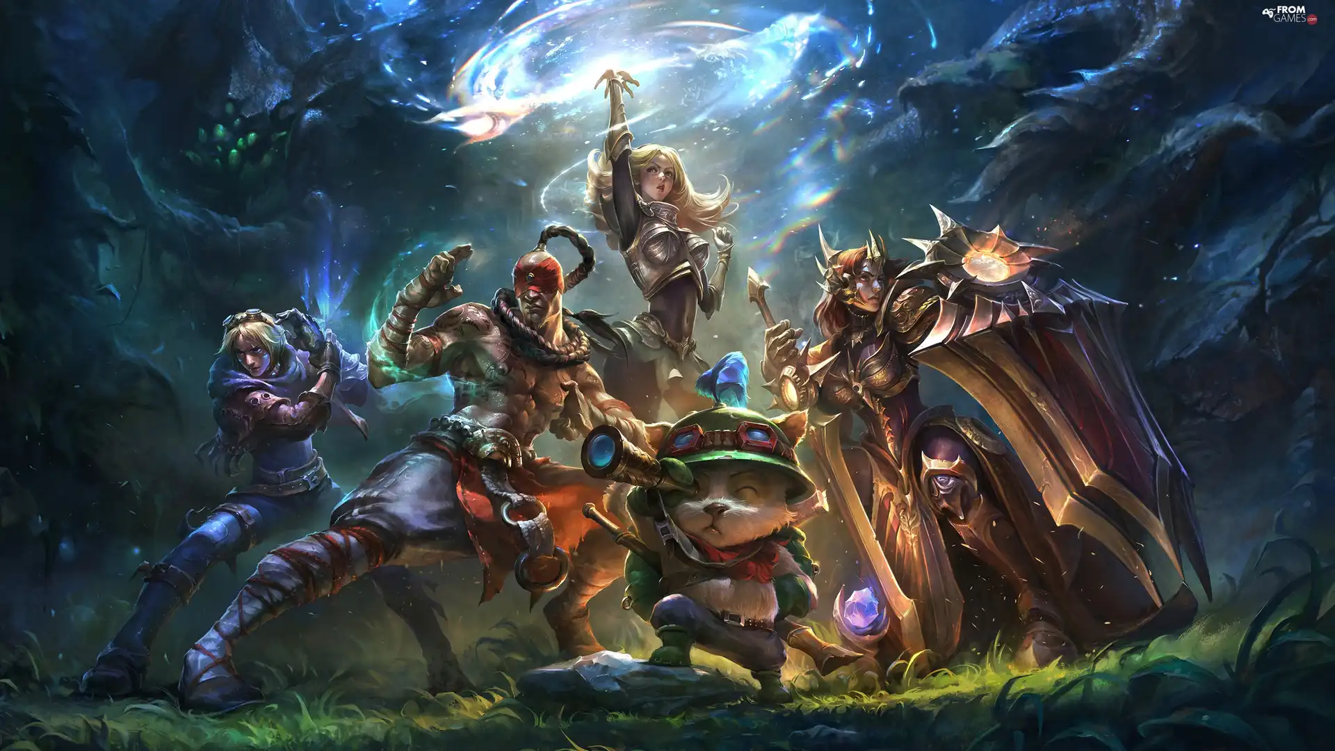 cat, magic, League Of Legends, Characters, game