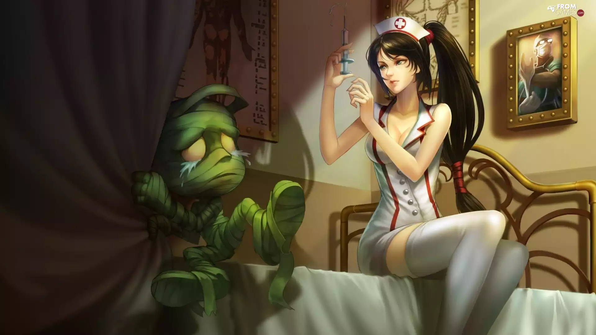 Akali, mummy, League Of Legends, Amumu, game