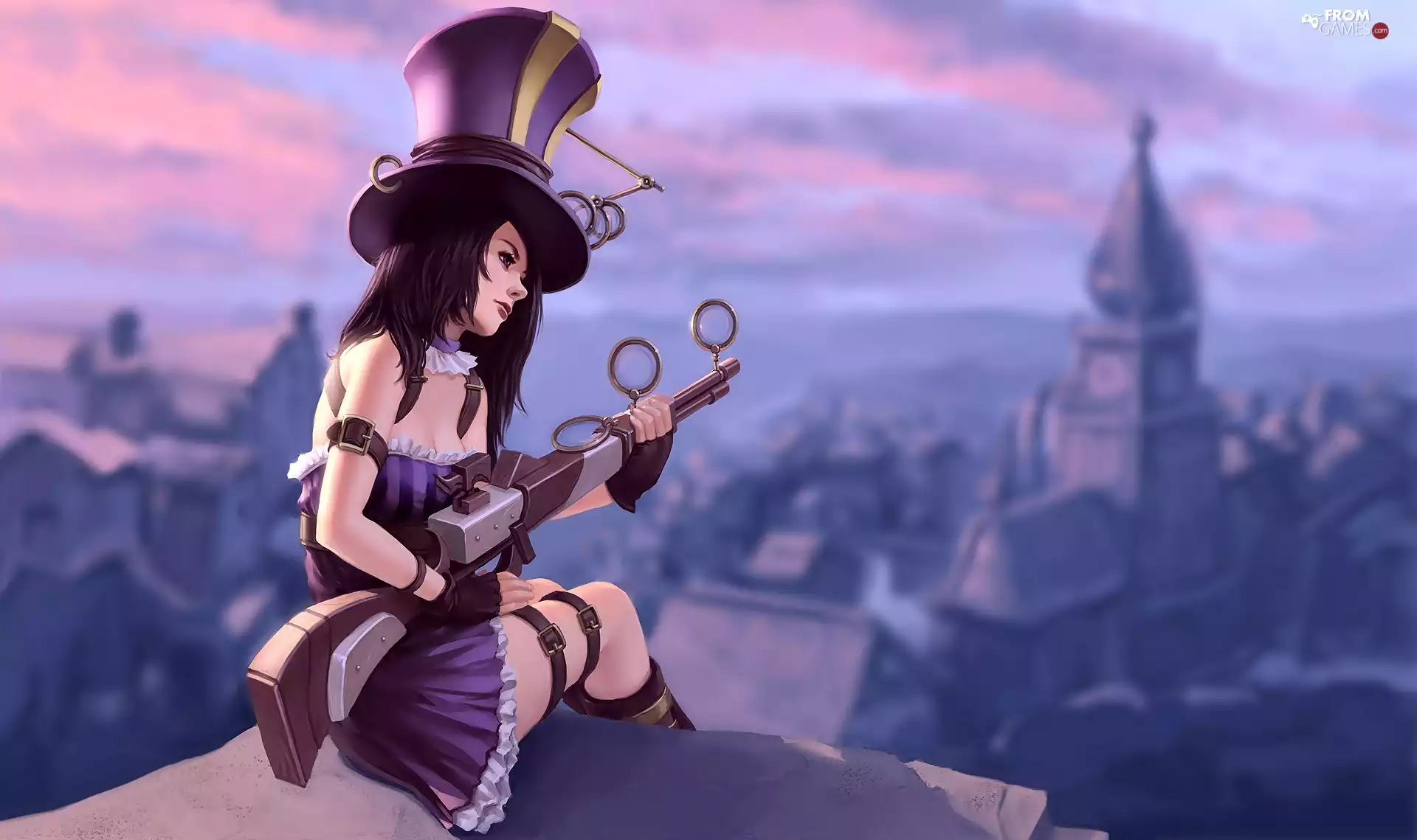 League Of Legends, game, Caitlyn