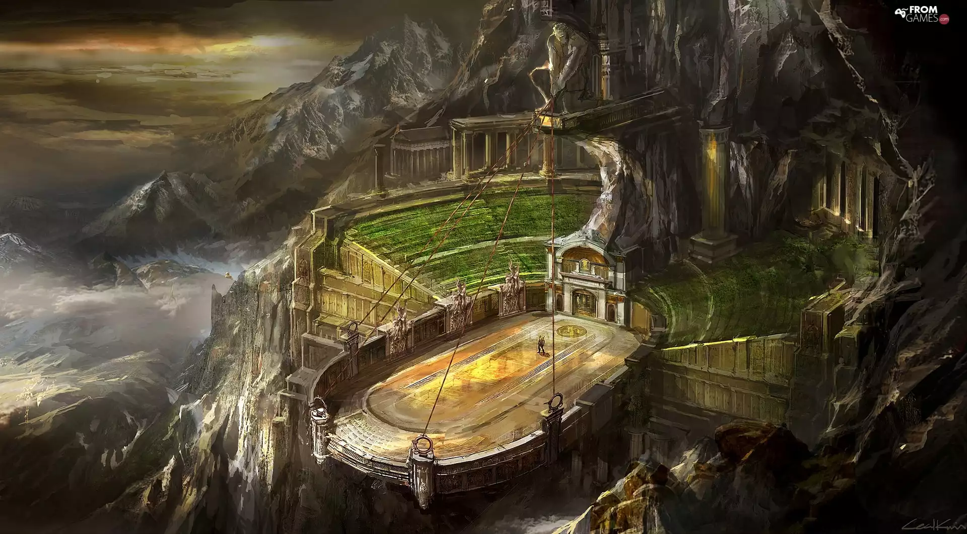 God Of War 3, Stadium
