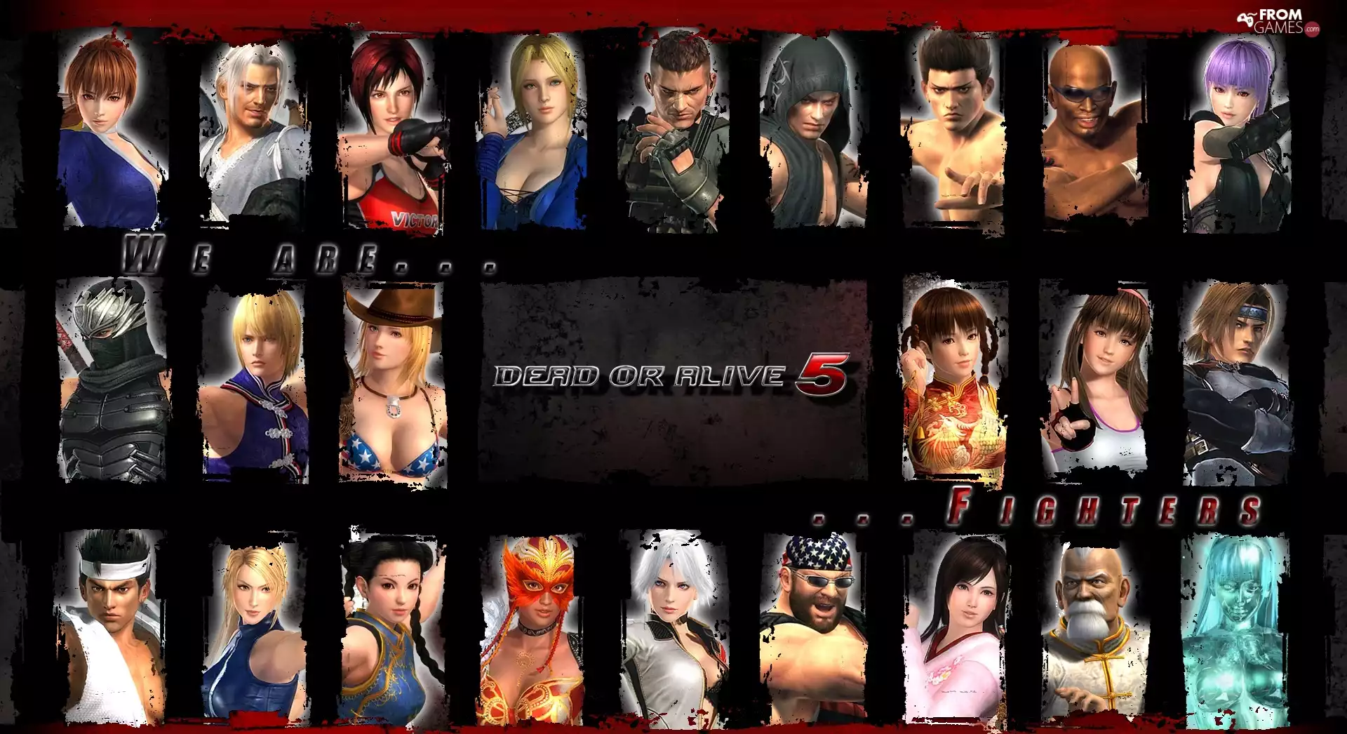 Dead Or Alive 5, Characters