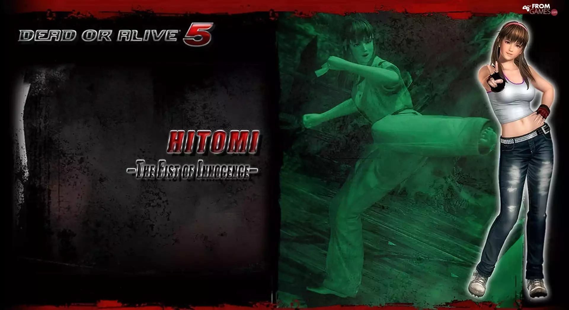 Dead Or Alive 5, Hitomi