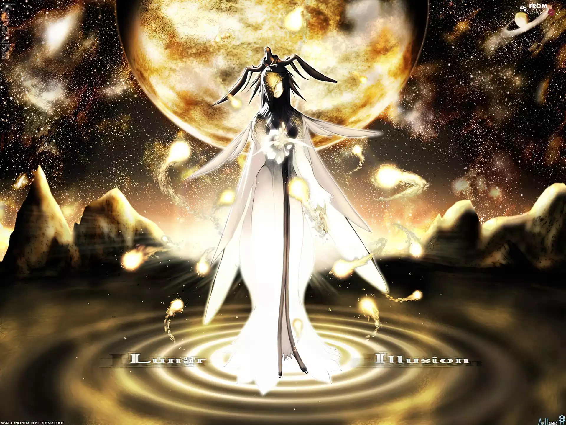 Women, Mountains, Colourfull Flowers, Magna Carta, form, Planet