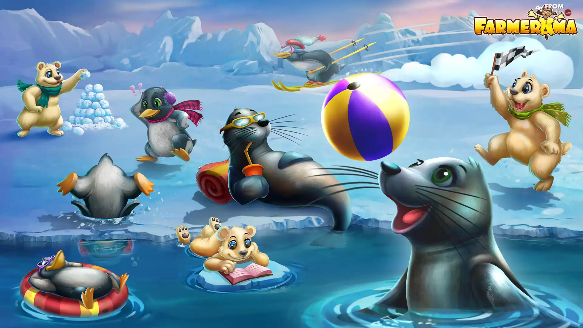 play, game, Farmerama