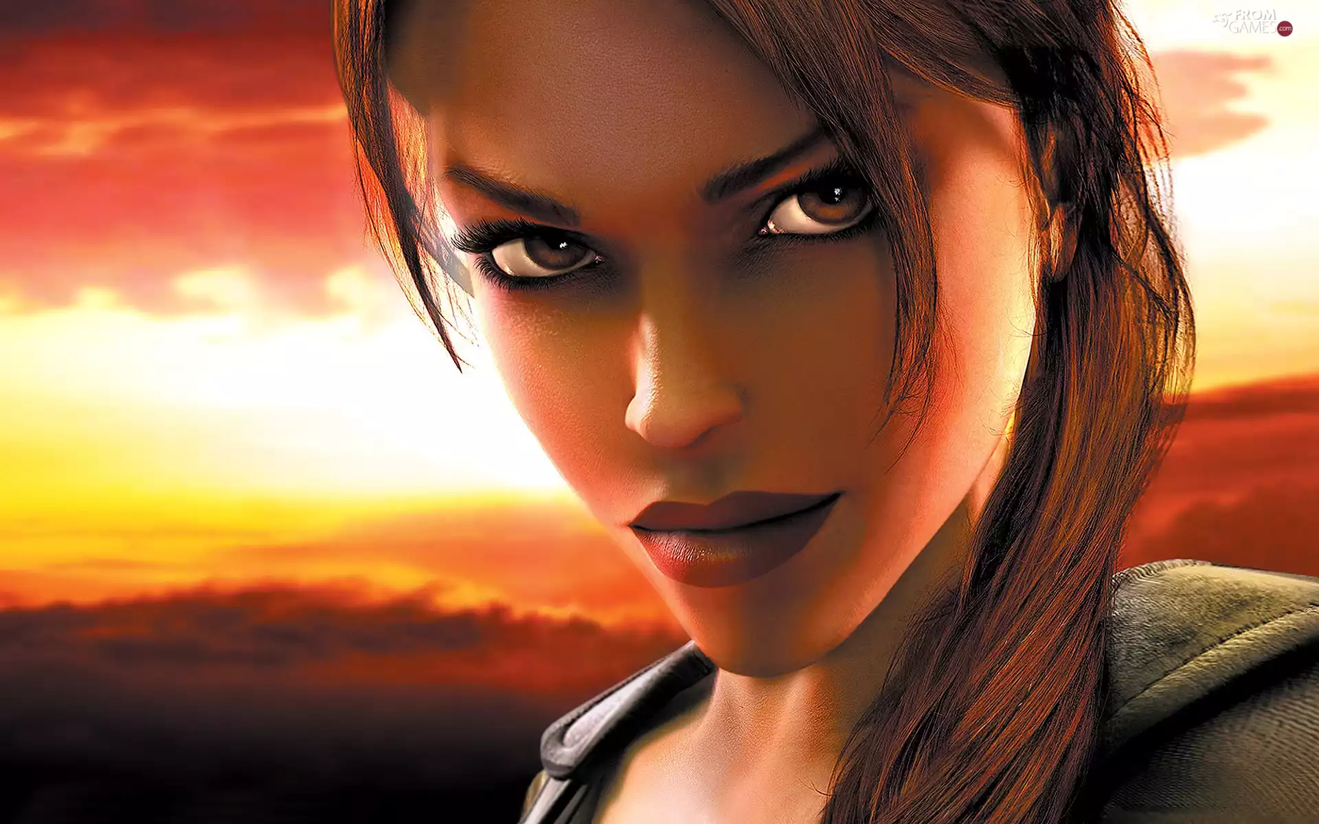 portrait, Lara Croft