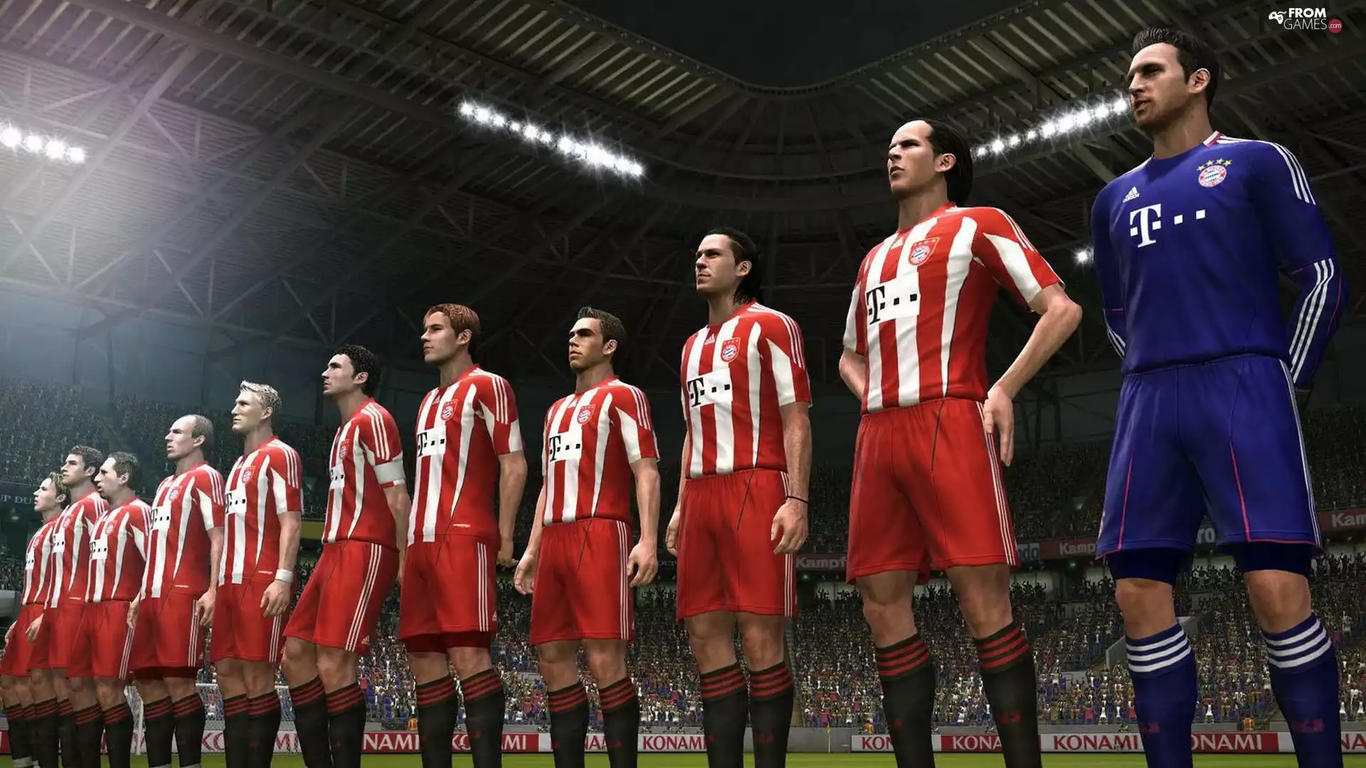 Screen, Pro Evolution Soccer 2011