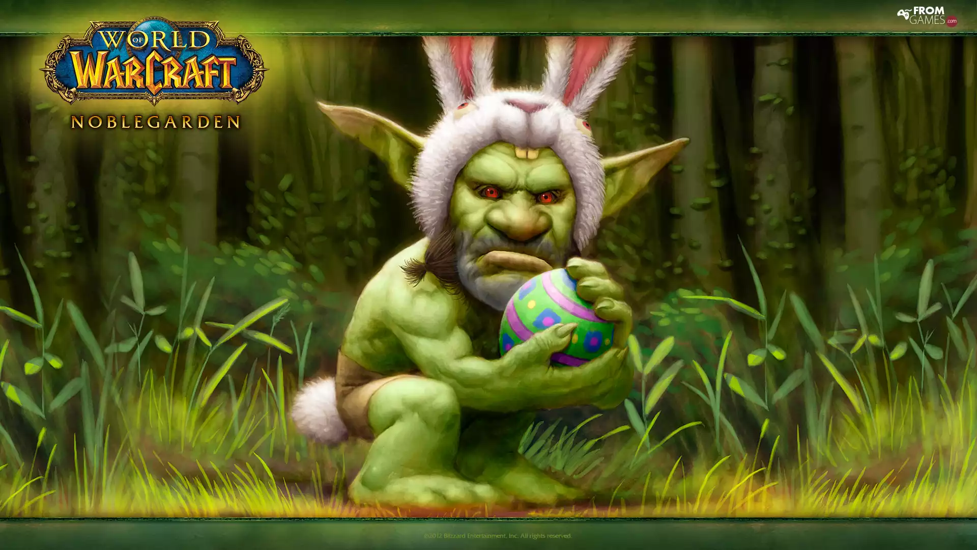 Rabbit, Easter egg, World of Warcraft Noblegarden, Goblin, game