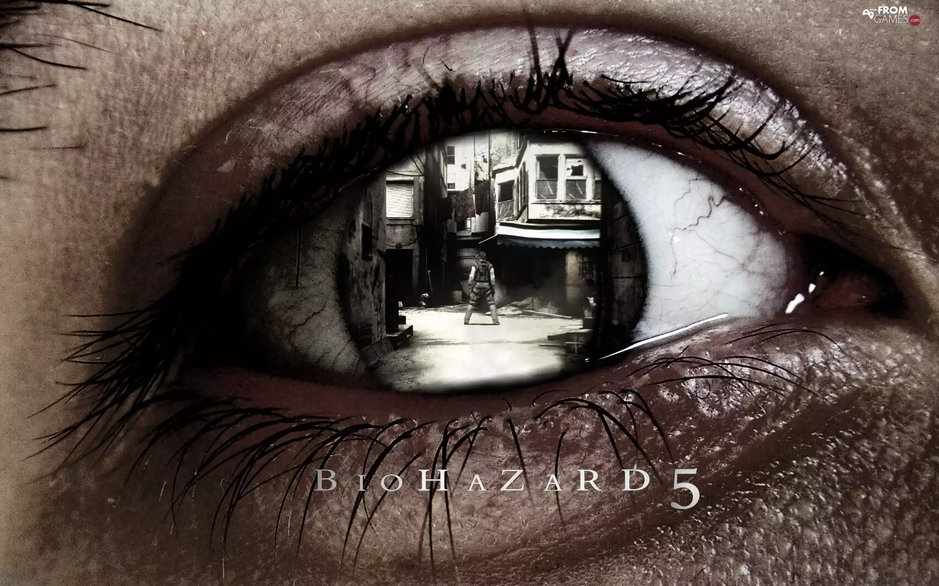 eye, Resident Evil 5, Biohazard