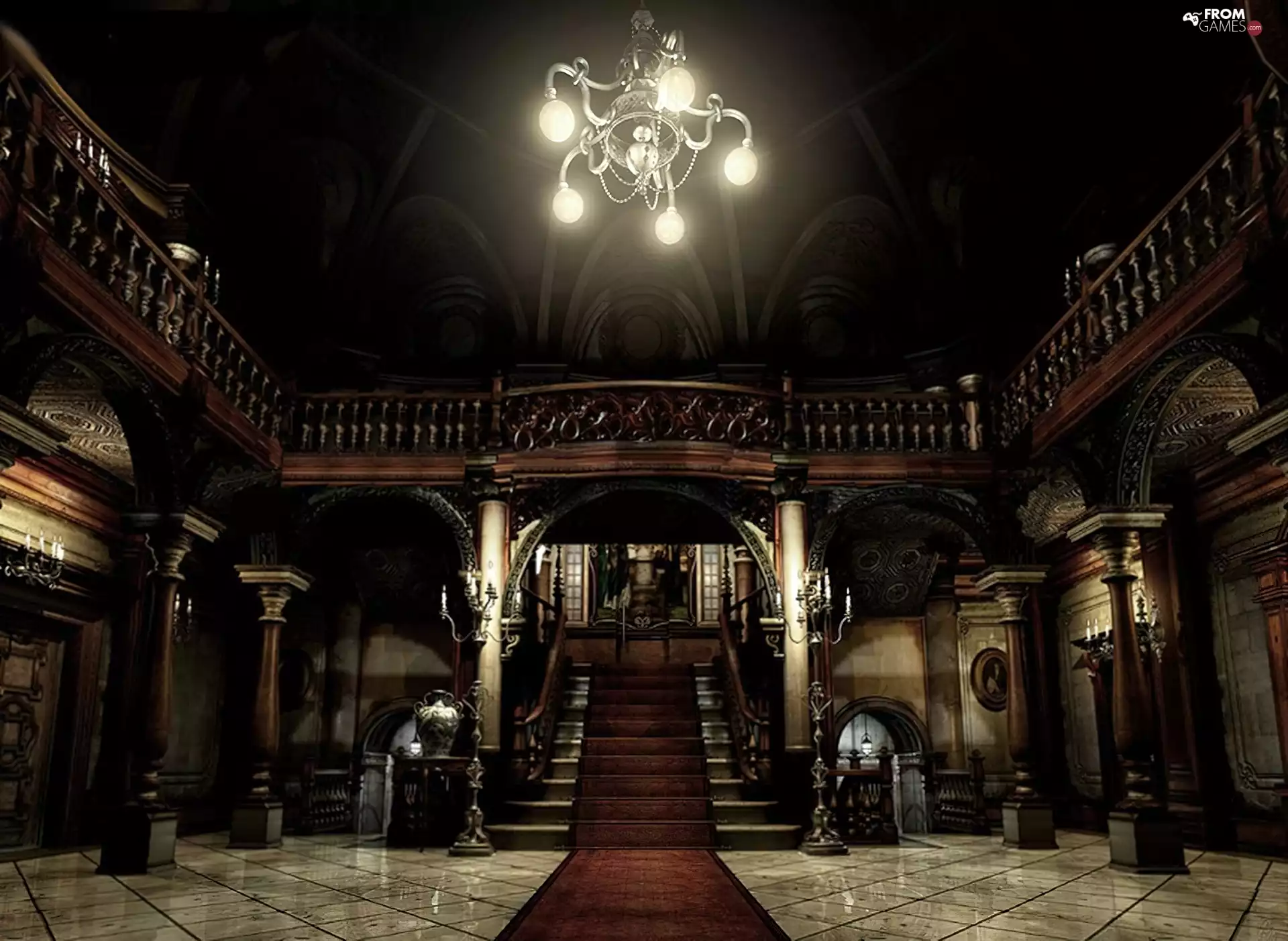 Resident Evil, palace
