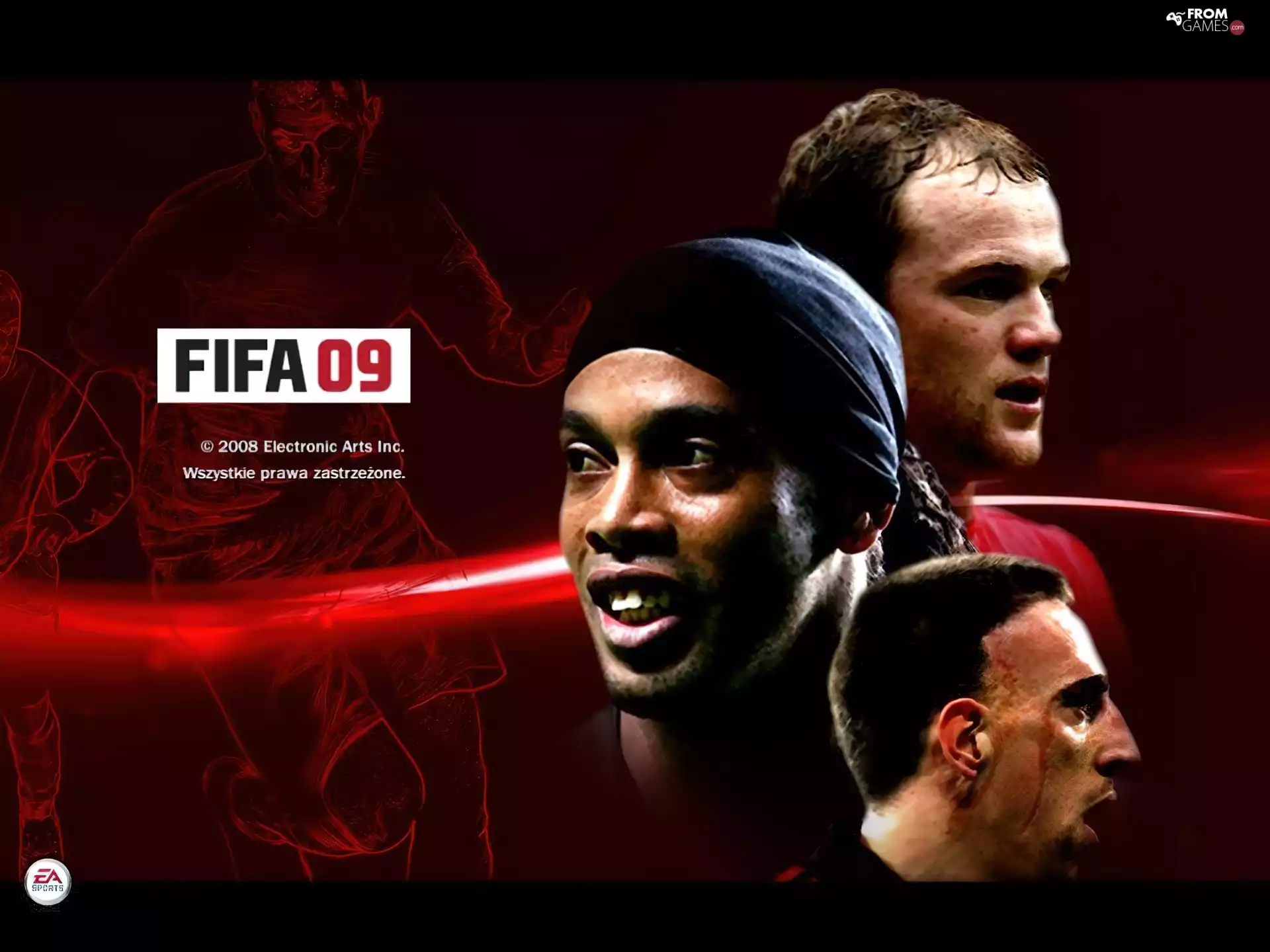 Ronaldinho, Fifa 2009, Ribery