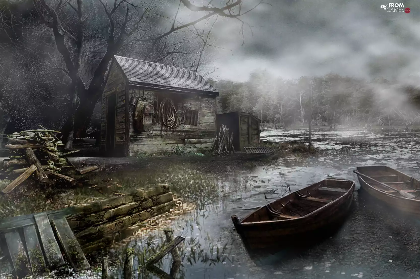 scenery, Resident Evil