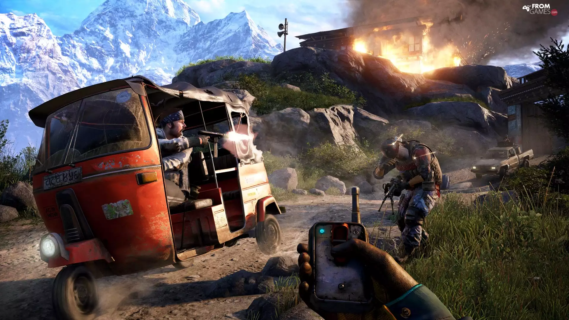 Far Cry 4, schotting
