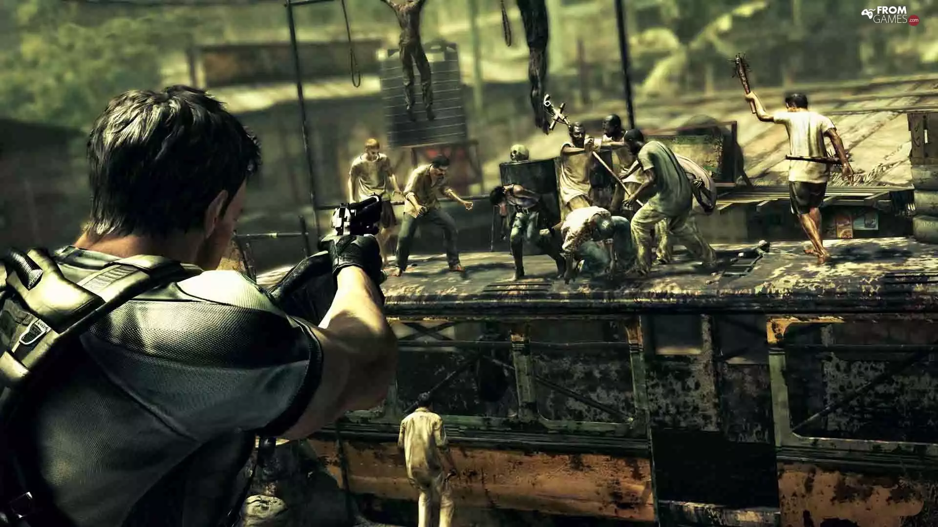 Resident Evil 5, schotting