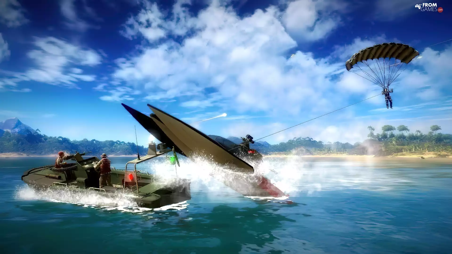 Just Cause 2, Screenshot