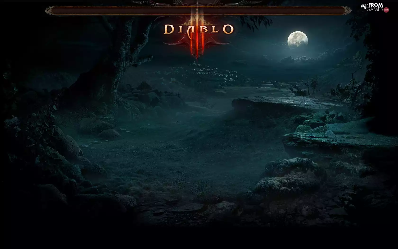 Screenshot, Diablo, trees