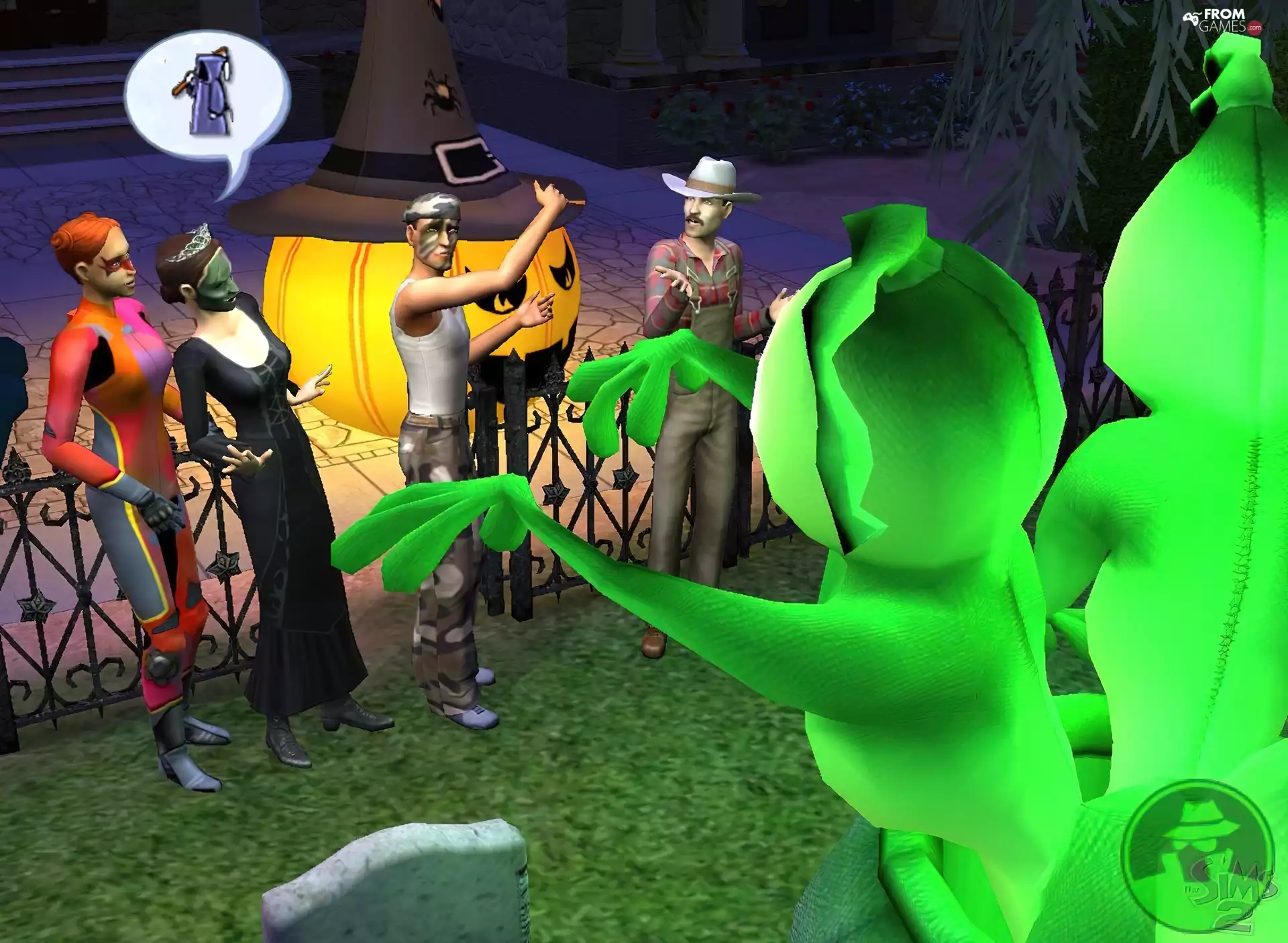 The Sims 2, the spirits