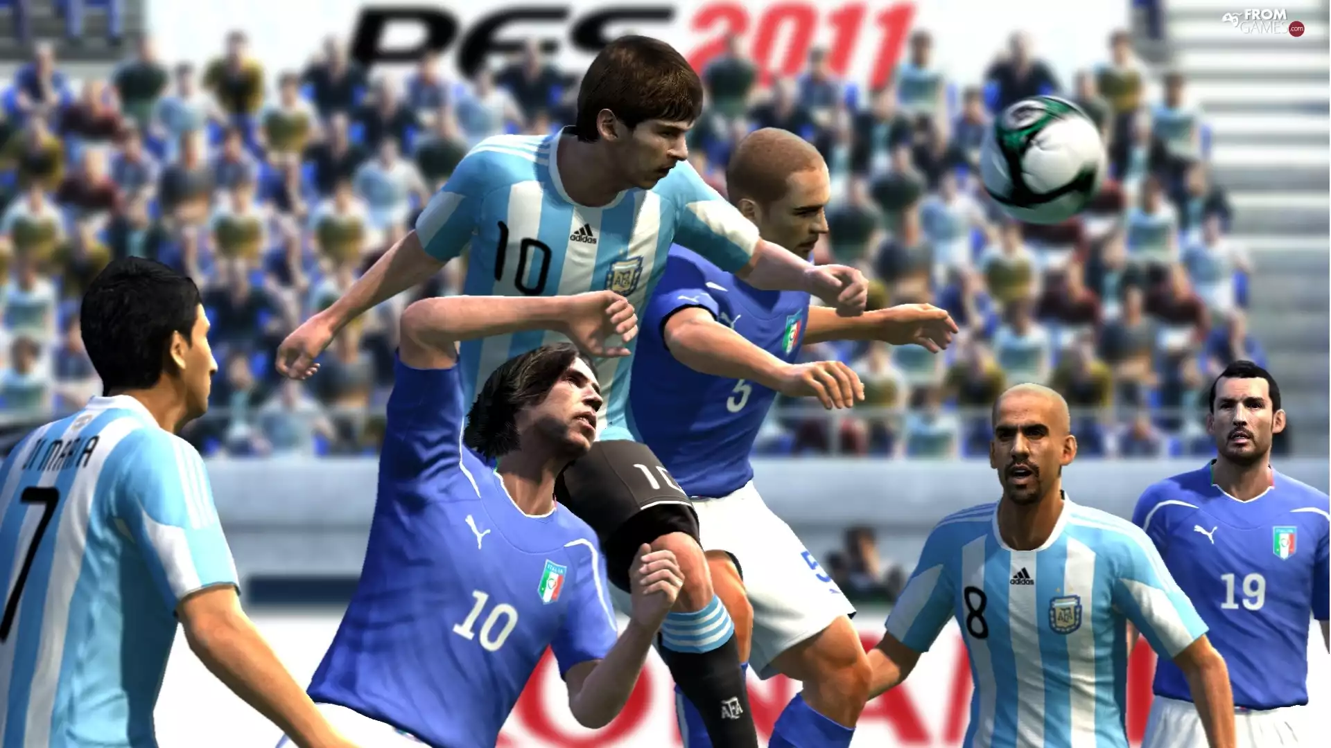 Italy, Pro Evolution Soccer 2011, Argentina