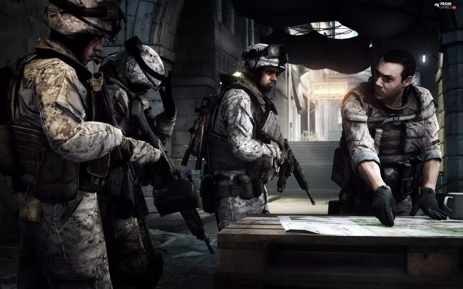 Weapons, Battlefield 3, soldiers