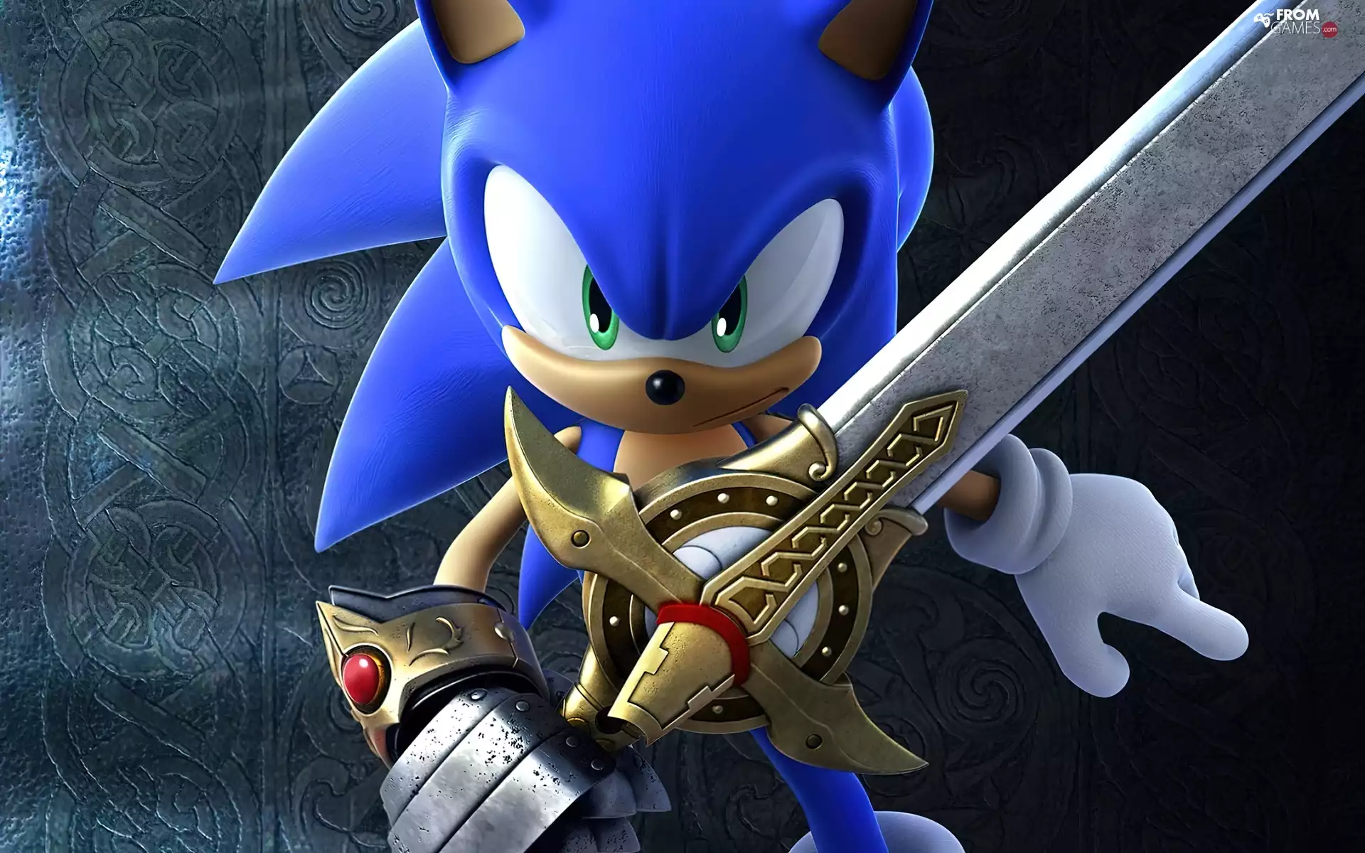 Sonic, sword