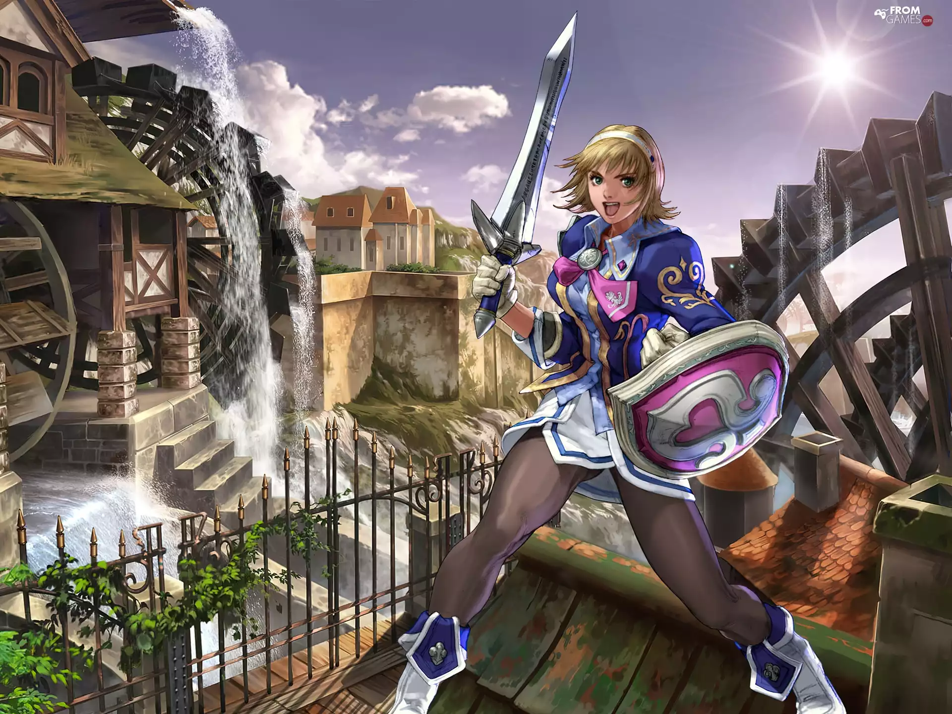 Windmill, Soul Calibur III, Cassandra