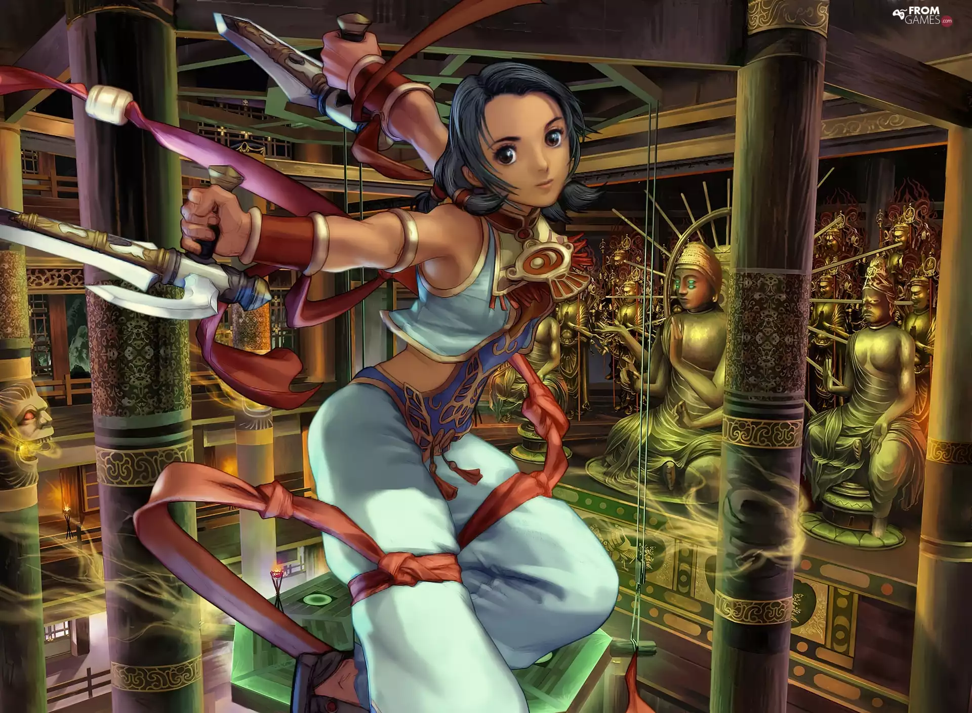 daggers, Soul Calibur III, Talim