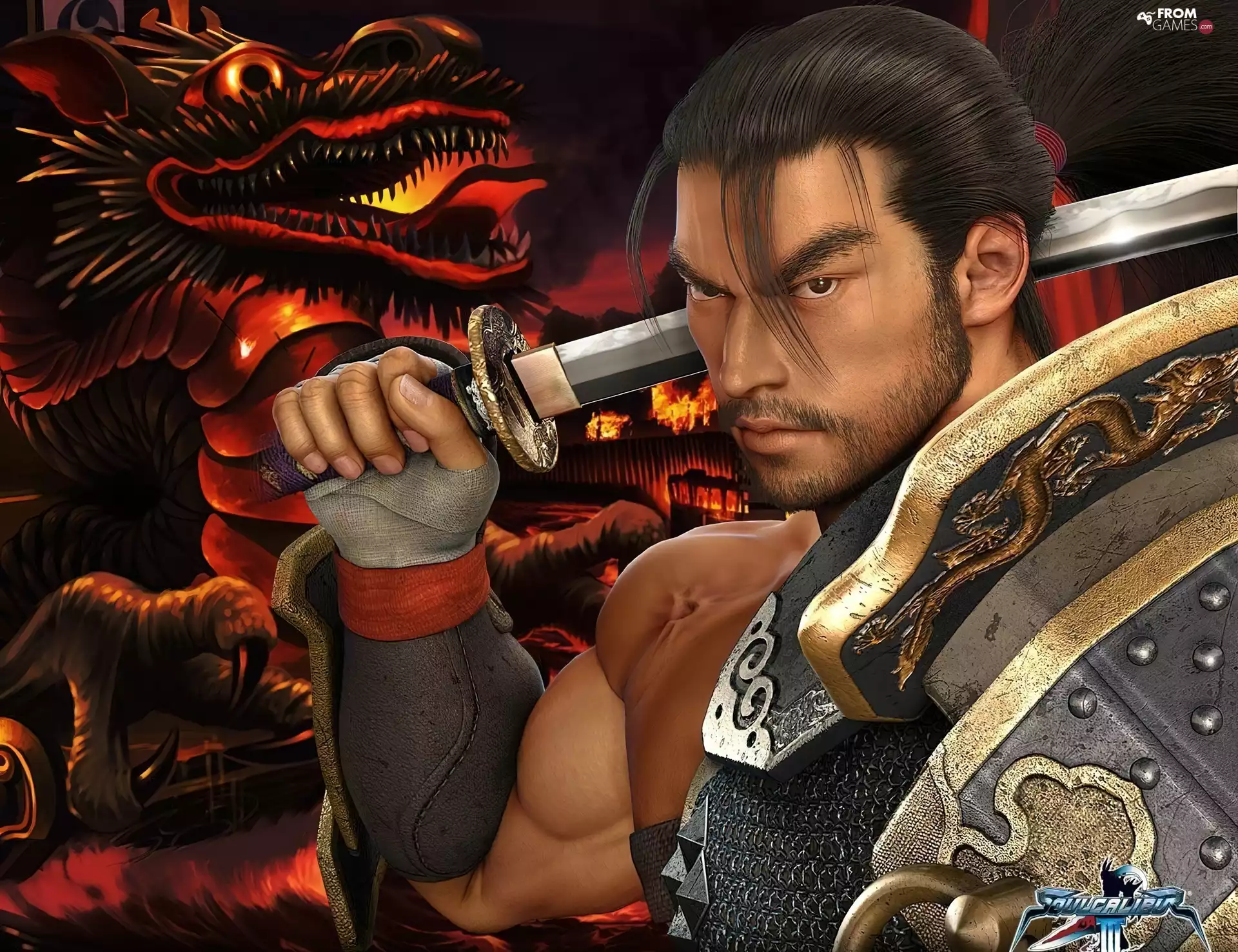 Mitsurugi, Dragon, katana, Soul Calibur III