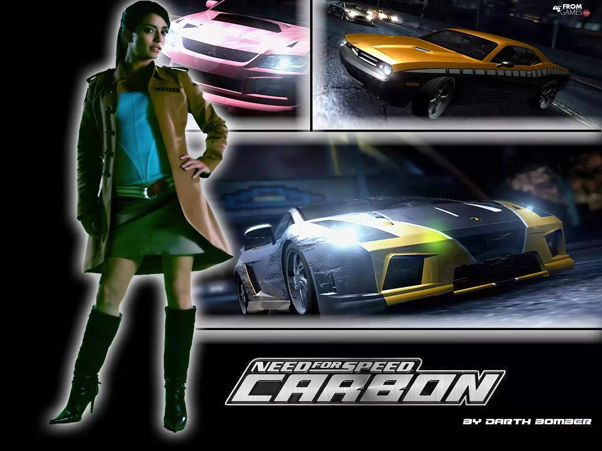cars, Need For Speed Carbon, Women