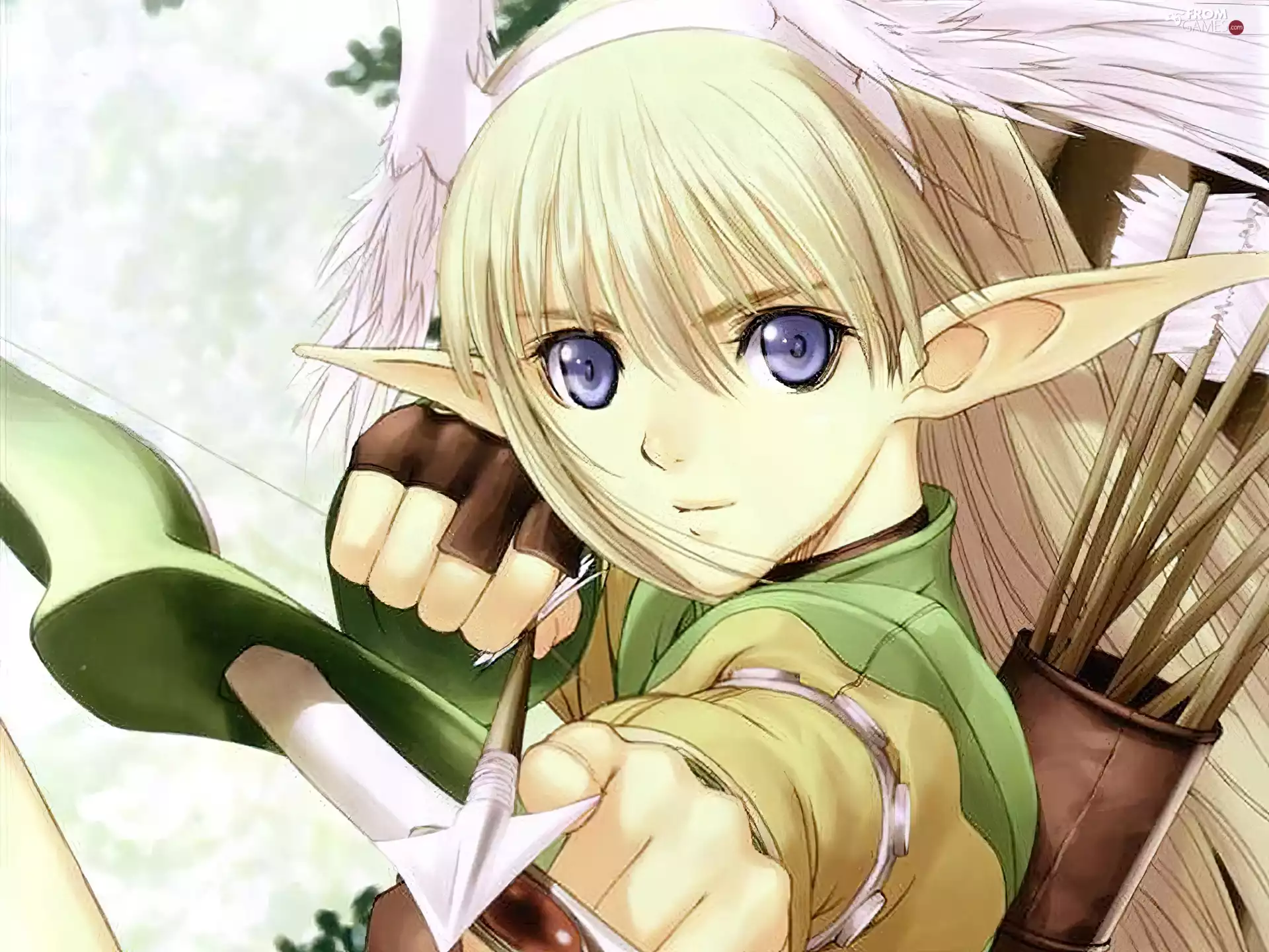 Shining Tears, elf, Arrow, form