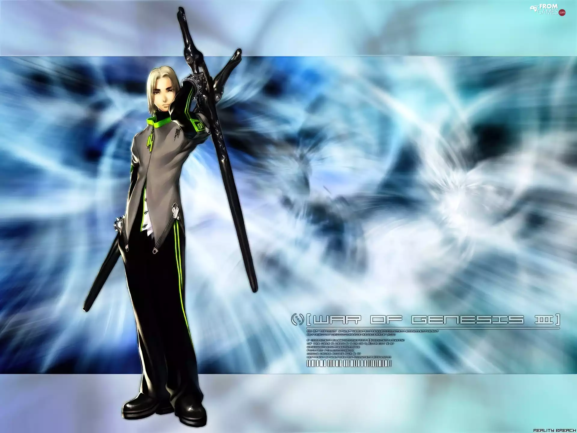 The War Of Genesis 3, a man, sword, form