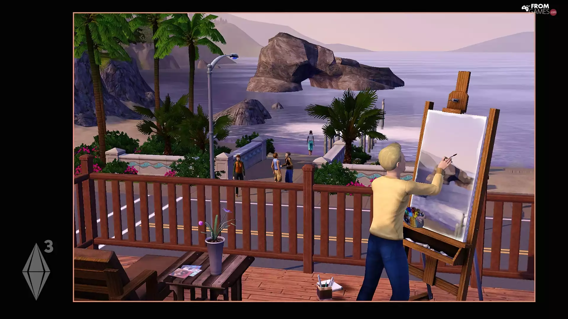 lake, The Sims 3, picture