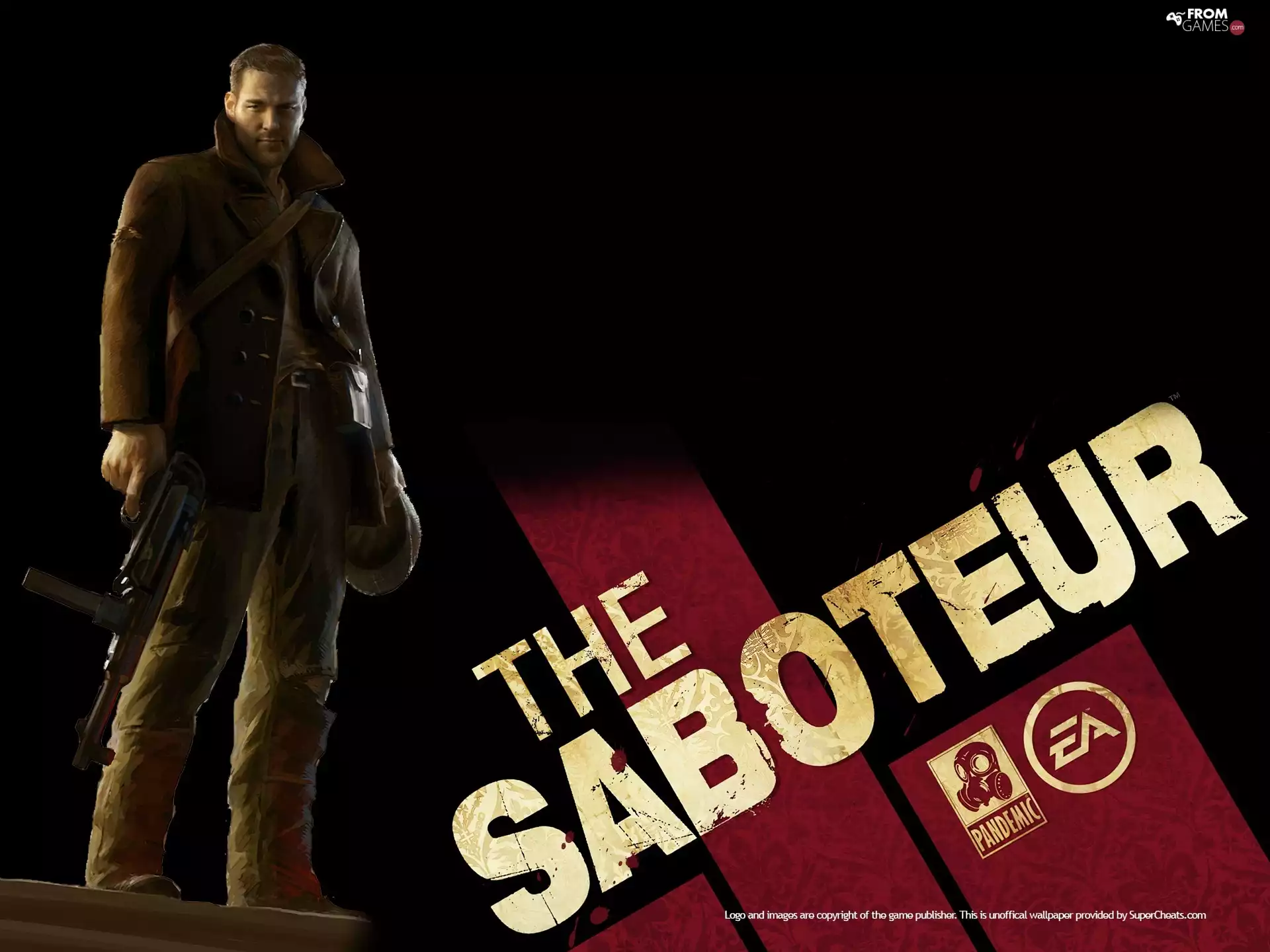 The Saboteur, weapons