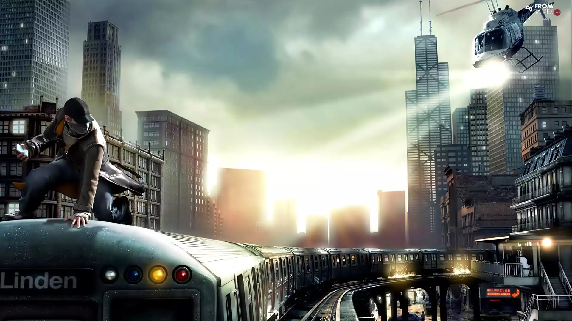 Train, Watch Dogs, Town