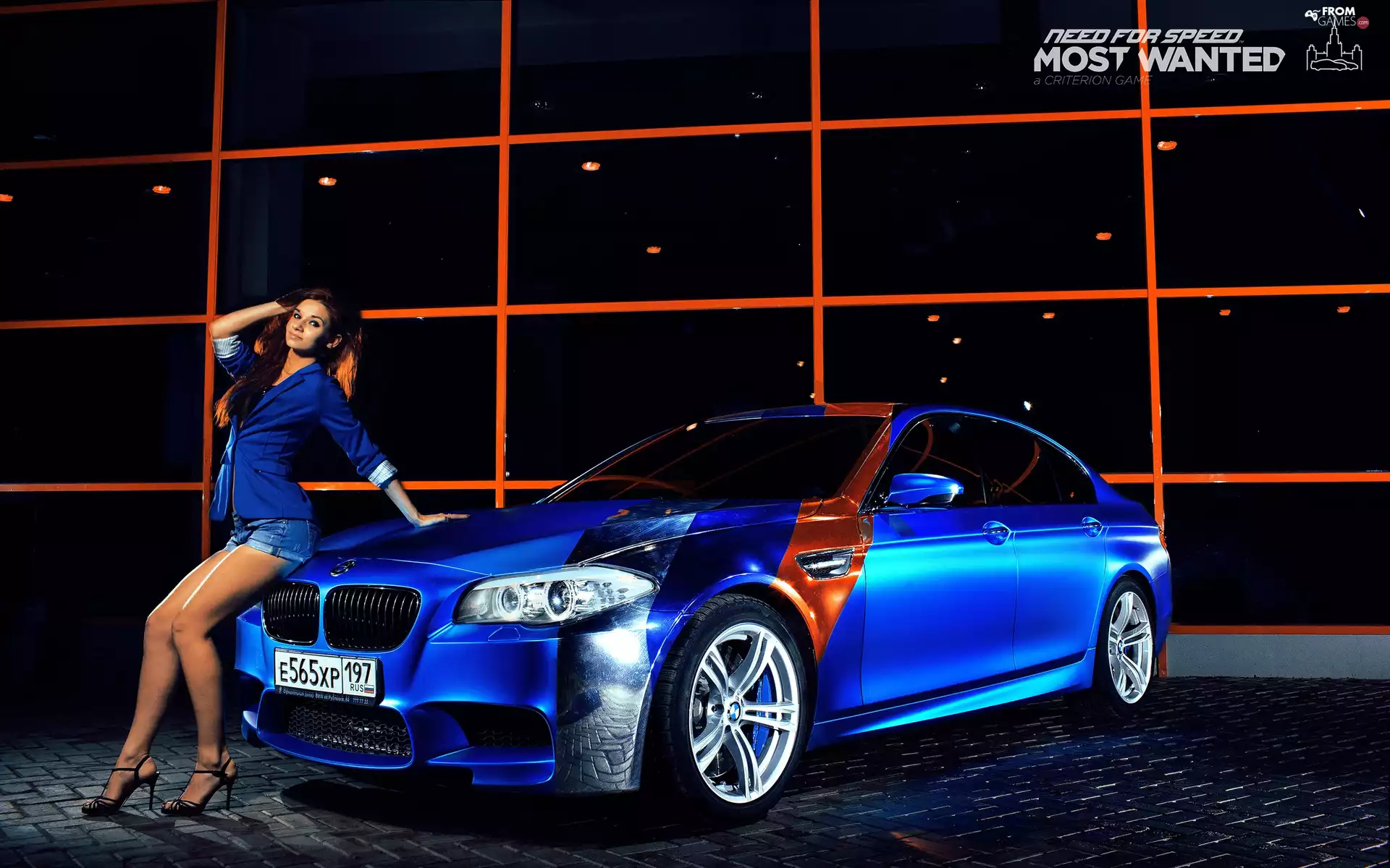 Need For Speed, BMW, Girl car, Most wanted