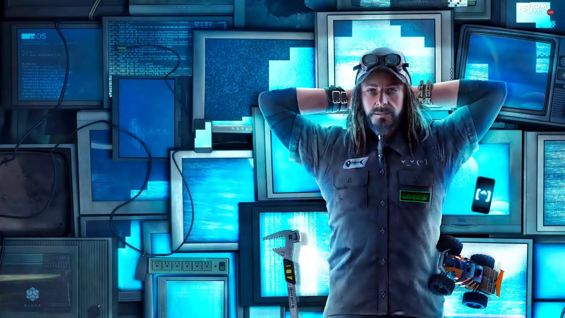 Watch Dogs, minitors