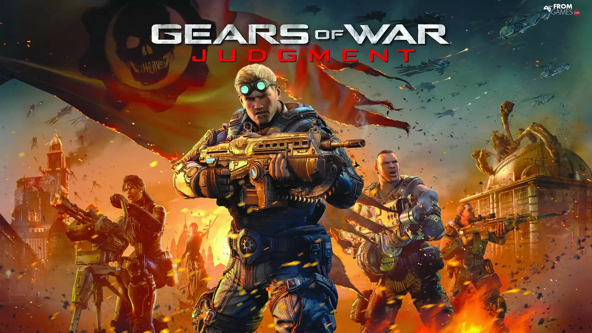 Gears of War, Weapons, Big Fire, warriors