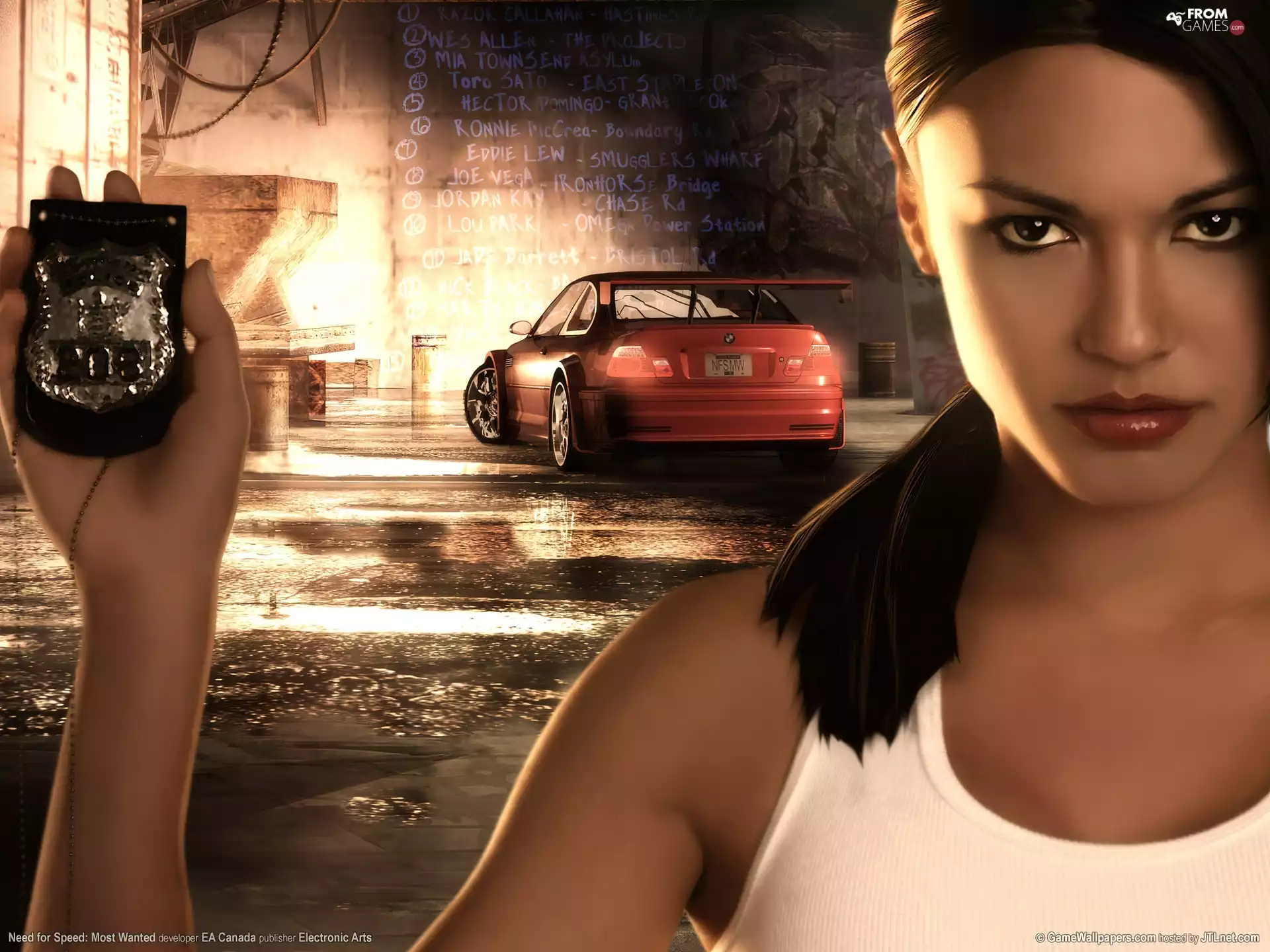 Need For Speed Most Wanted, Automobile, BMW, Women